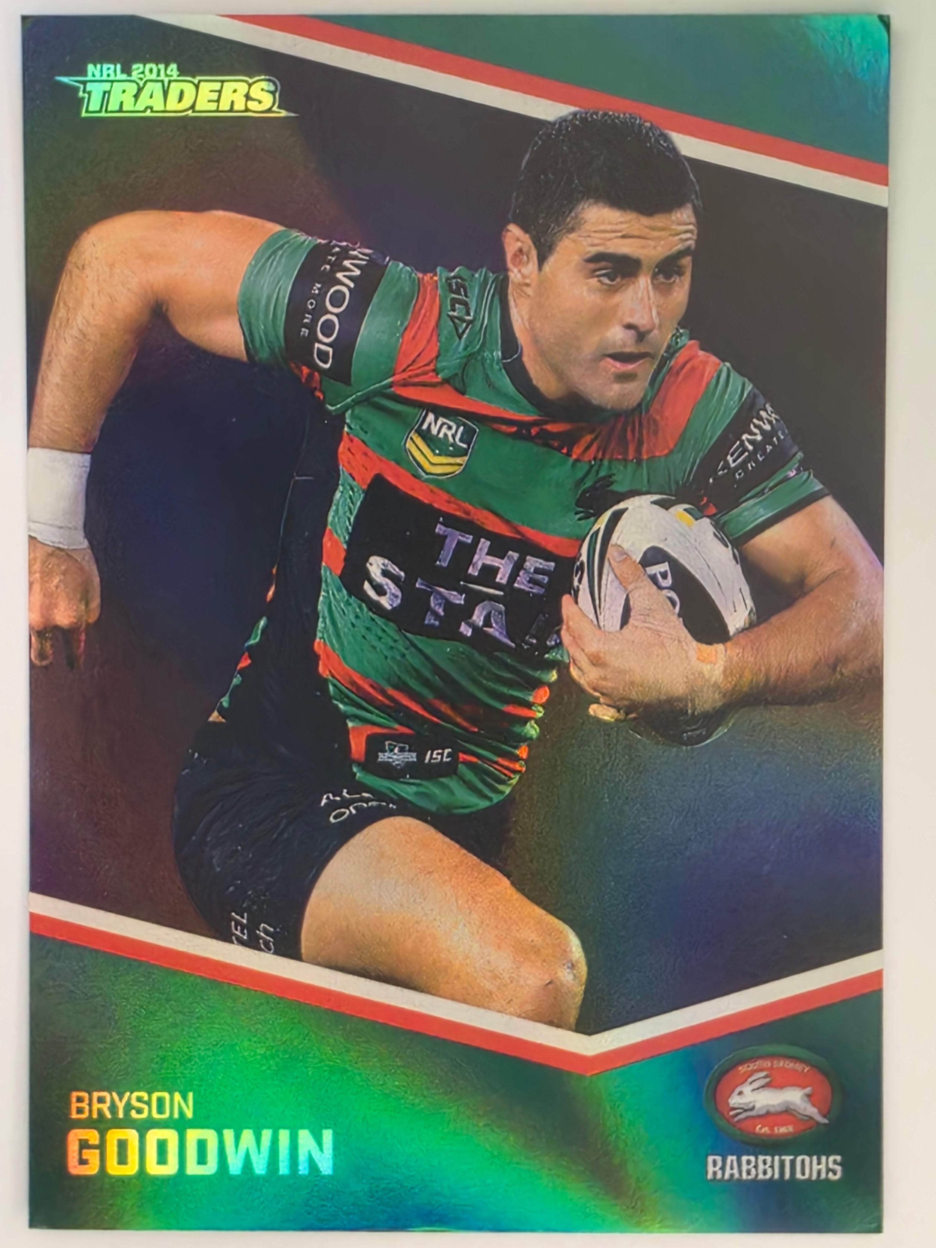 NRL 2014 Traders Black Parallel #P126 Bryson Goodwin South Sydney Rabbitohs