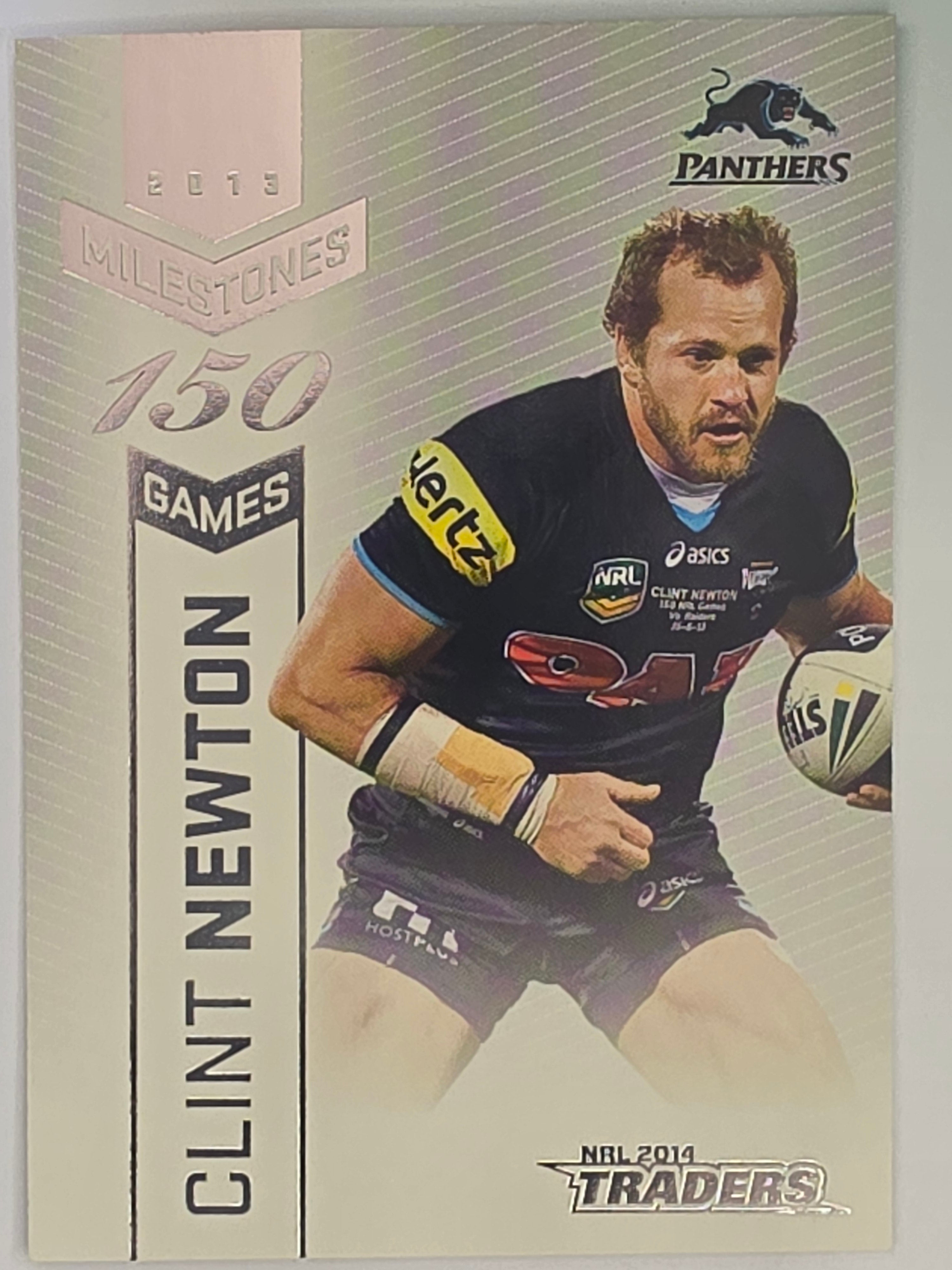 NRL 2014 Traders | Milestones #M10 | Clint Newton | Penrith Panthers