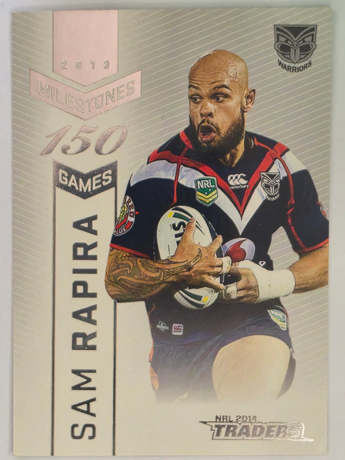 NRL 2014 Traders | Milestones #M15 | Sam Rapira | New Zealand Warriors