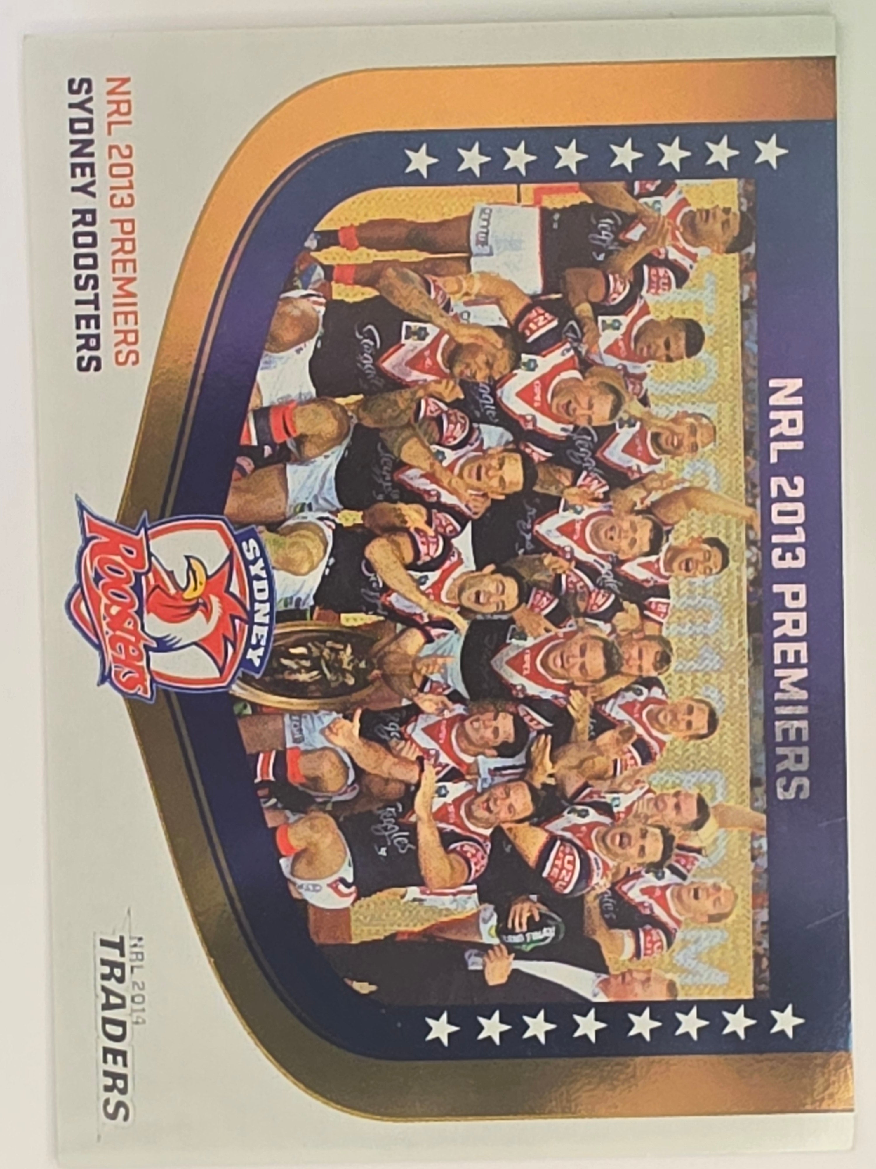 NRL 2014 Traders | Season to Remember #SR2013/44 | Roosters Premiership Card