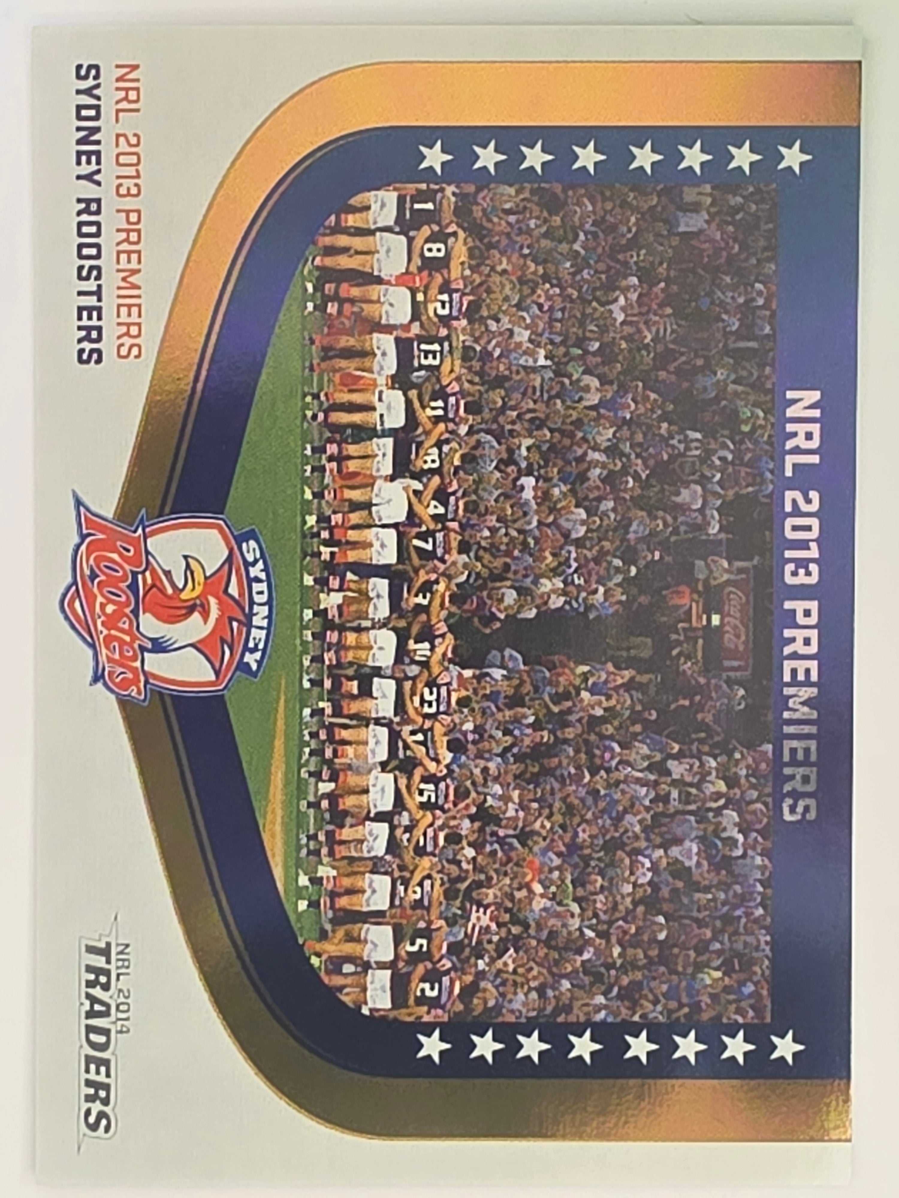 NRL 2014 Traders | Season to Remember #SR2013/42 | Roosters Premiership Card