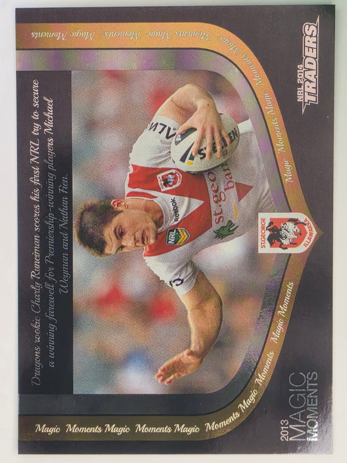 NRL 2014 Traders | Season to Remember #SR2013/22 | St George Illawarra Dragons