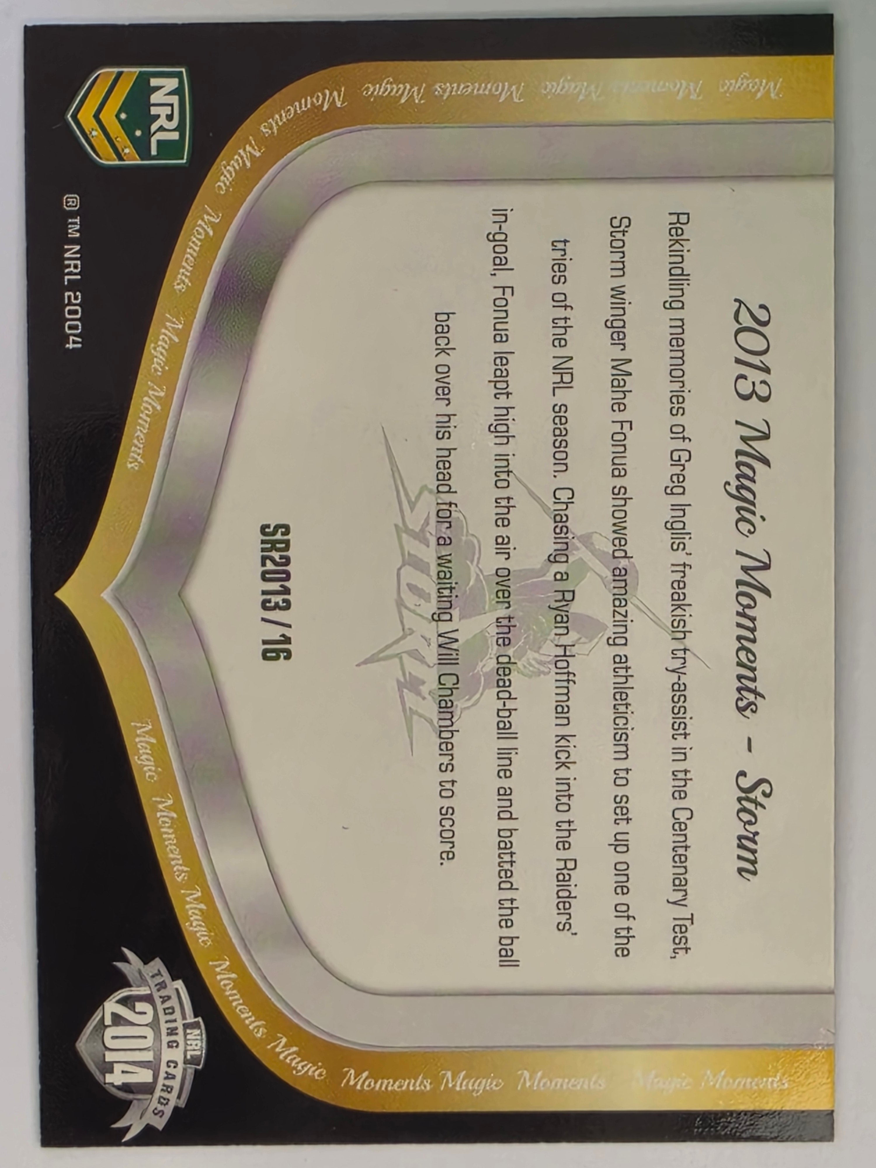 NRL 2014 Traders | Season to Remember #SR2013/16 | Melbourne Storm