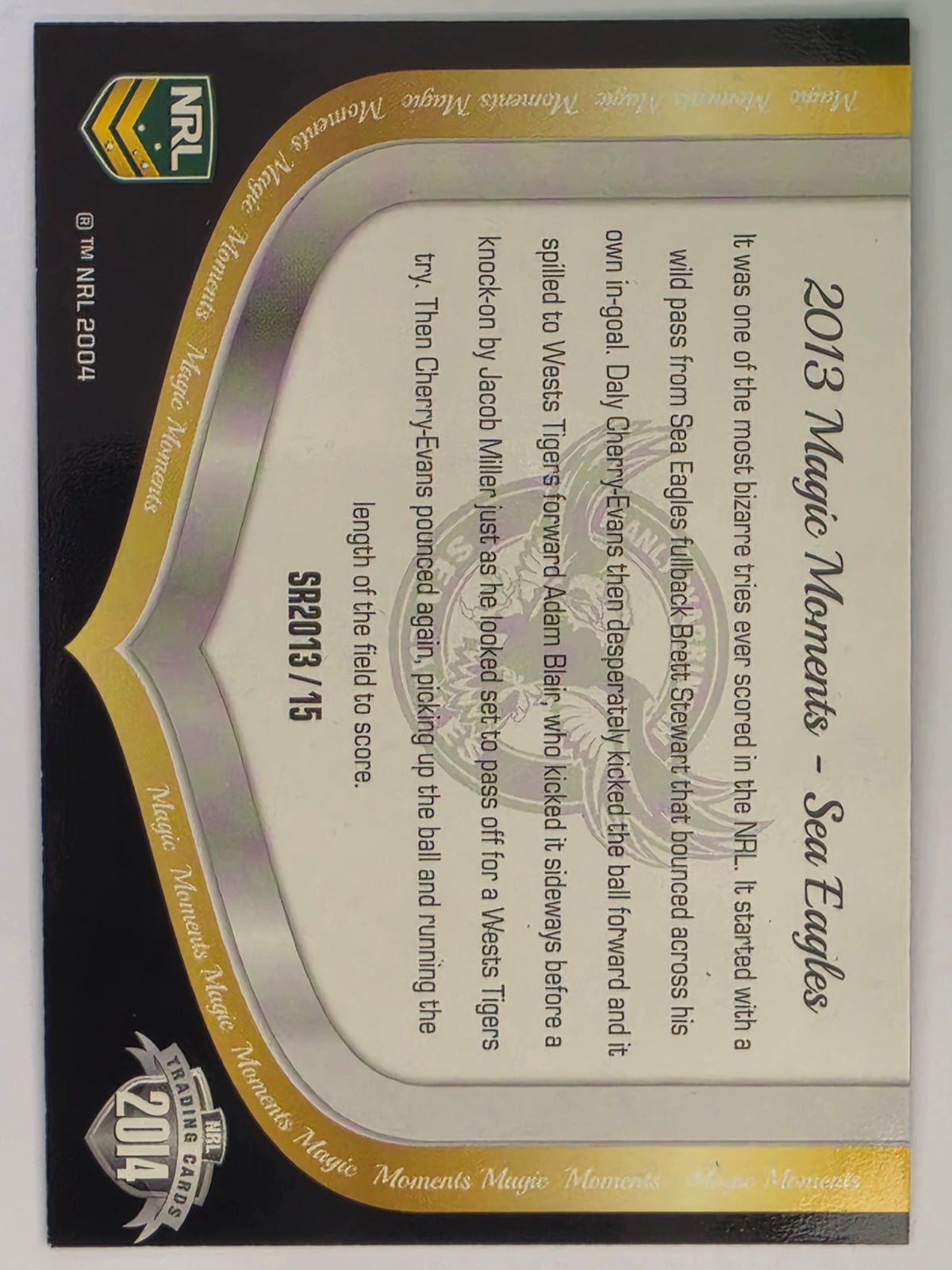 NRL 2014 Traders | Season to Remember #SR2013/15 | Manly Warringah Sea Eagles