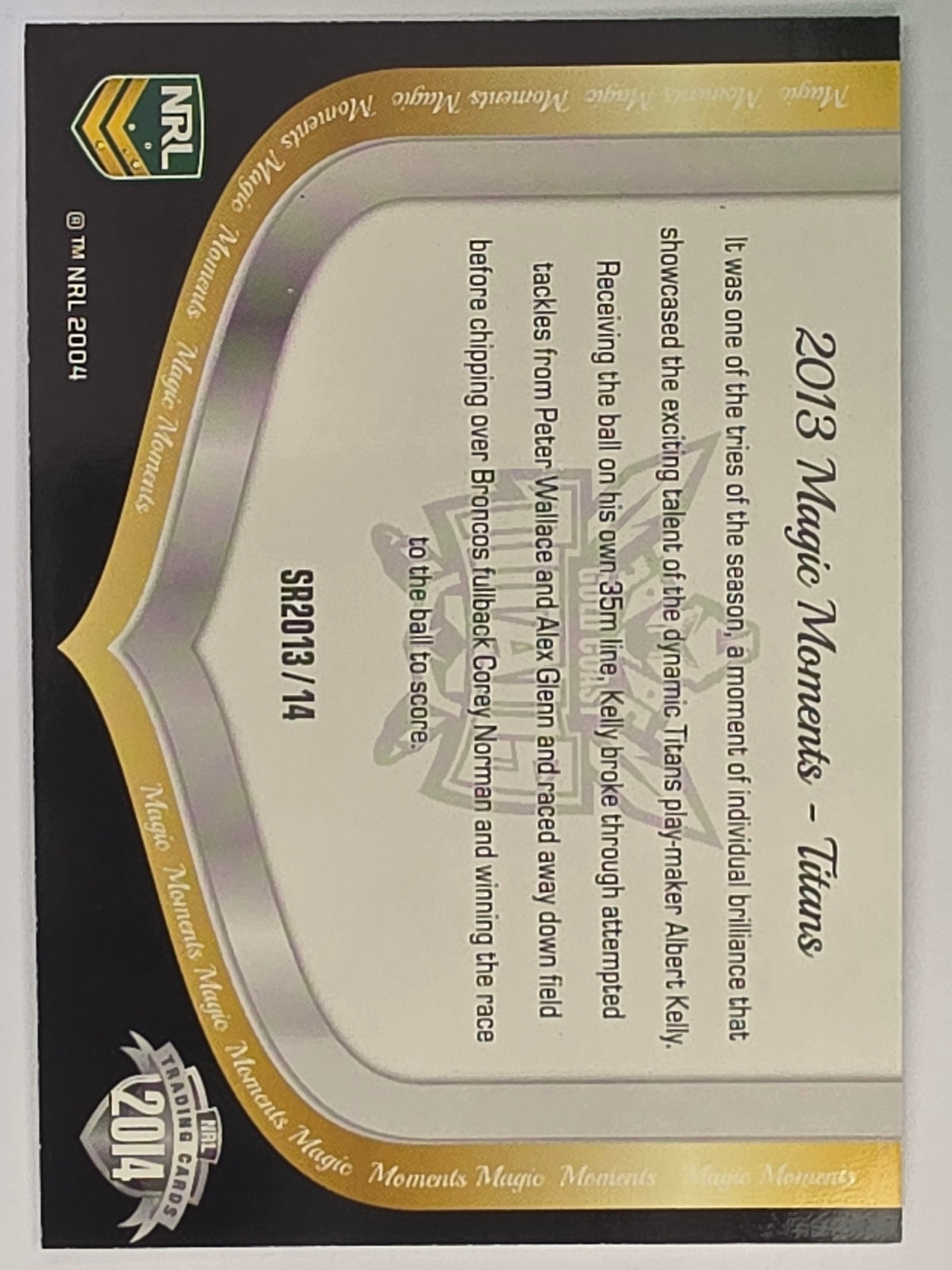 NRL 2014 Traders | Season to Remember #SR2013/14 | Gold Coast Titans