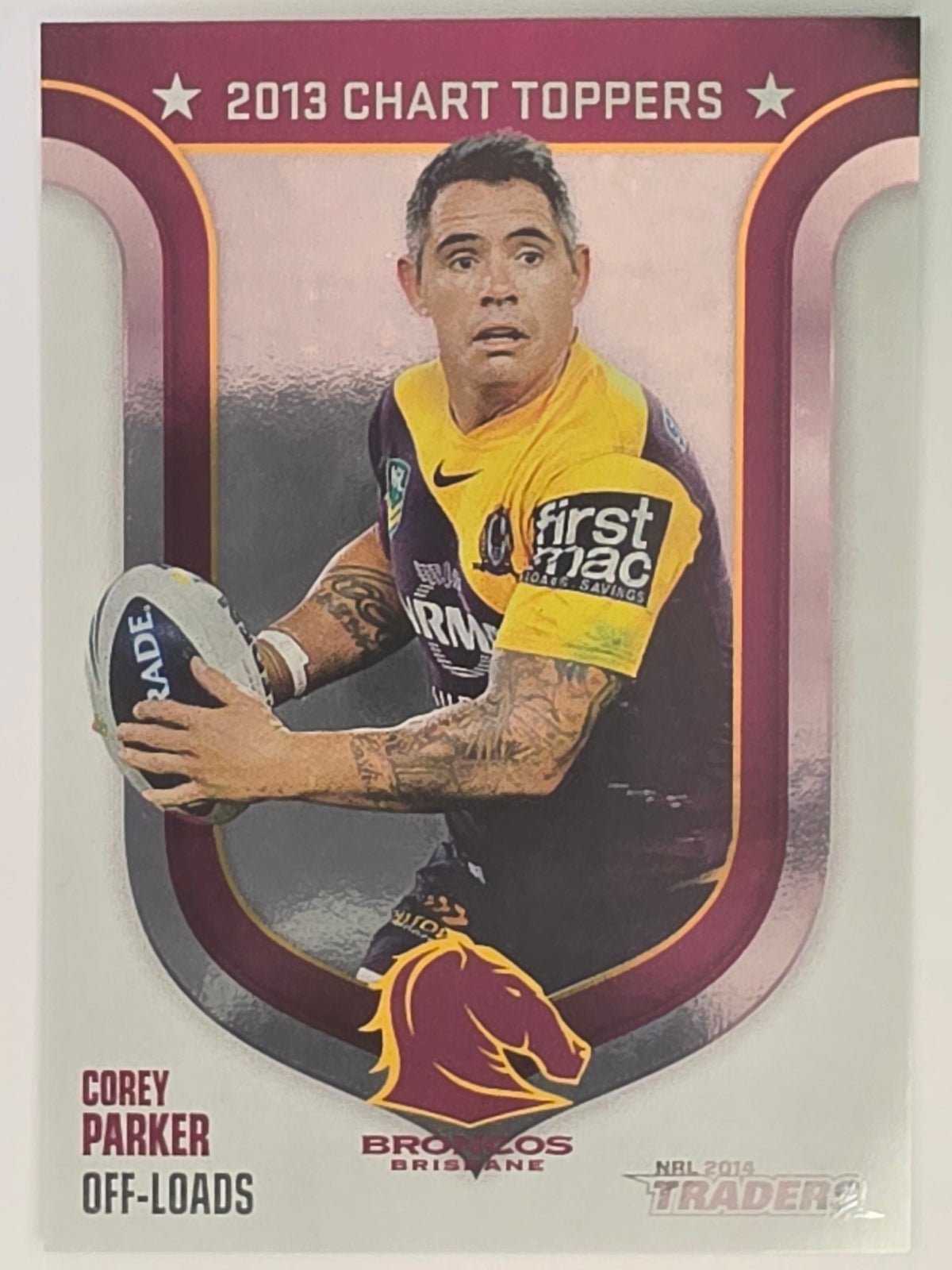NRL 2014 Traders | Season to Remember #SR2013/6 | Corey Parker | Brisbane Broncos
