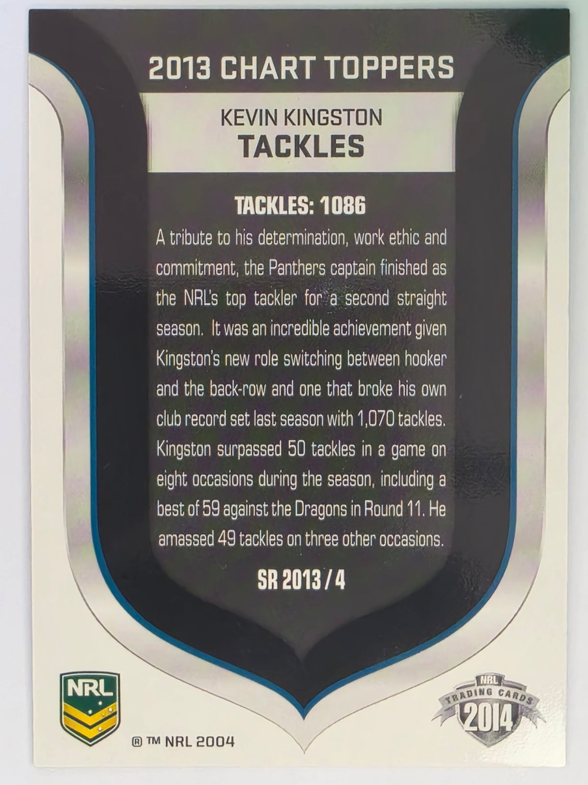 NRL 2014 Traders | Season to Remember #SR2013/4 | Kevin Kingston | Penrith Panthers