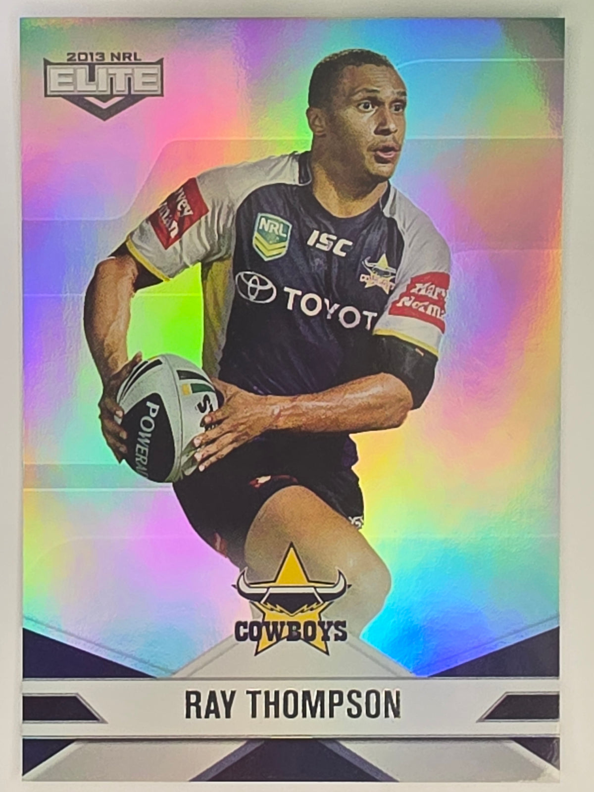 NRL 2013 Elite | Silver Parallel #P35 | Ray Thompson | North Queensland Cowboys