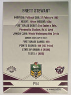NRL 2013 Elite | Silver Parallel #P54 | Brett Stewart | Manly Warringah Sea Eagles