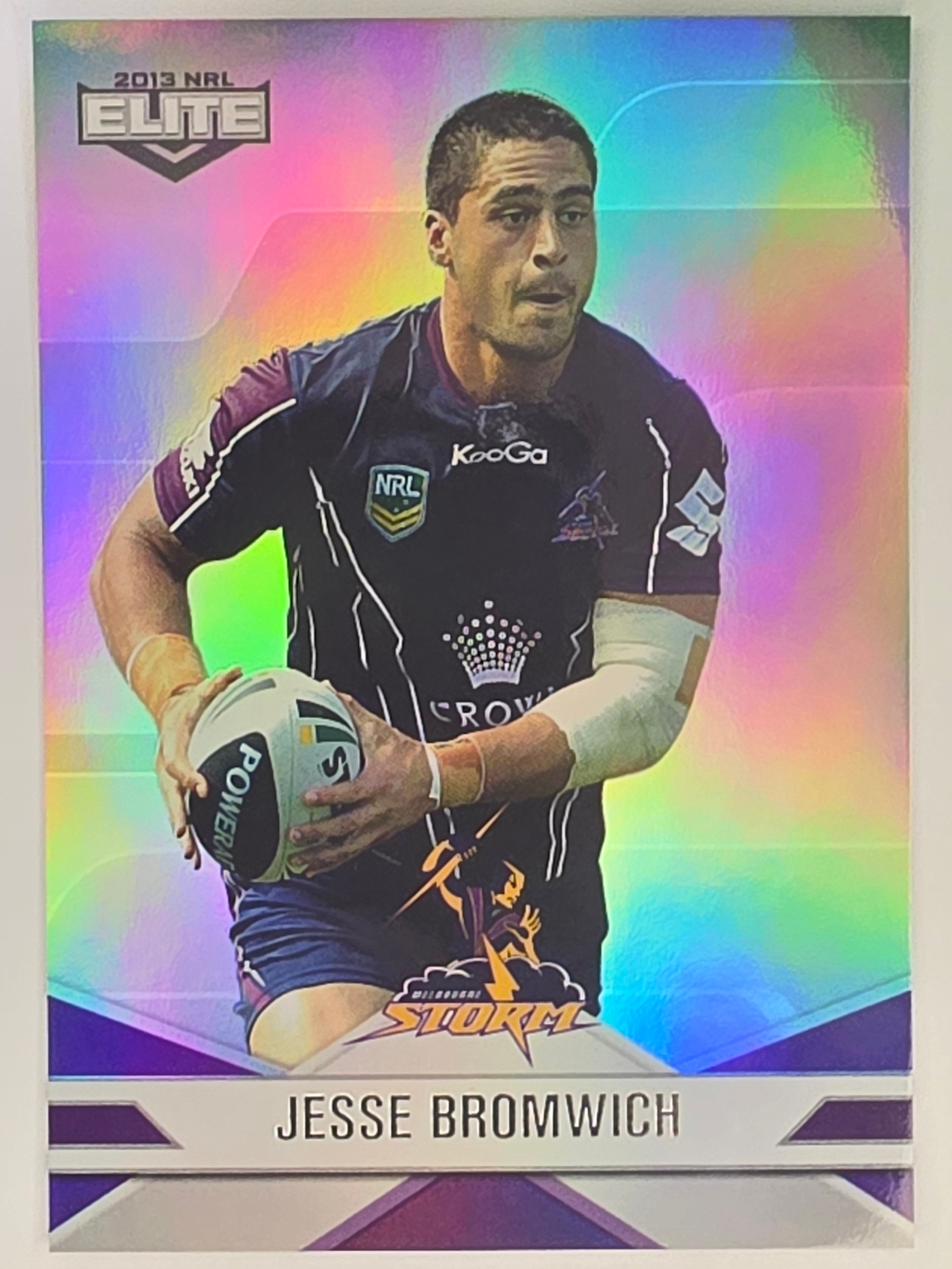 NRL 2013 Elite | Silver Parallel #P56 | Jesse Bromwich | Melbourne Storm