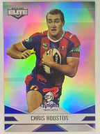 NRL 2013 Elite | Silver Parallel #P69 | Chris Houston | Newcastle Knights