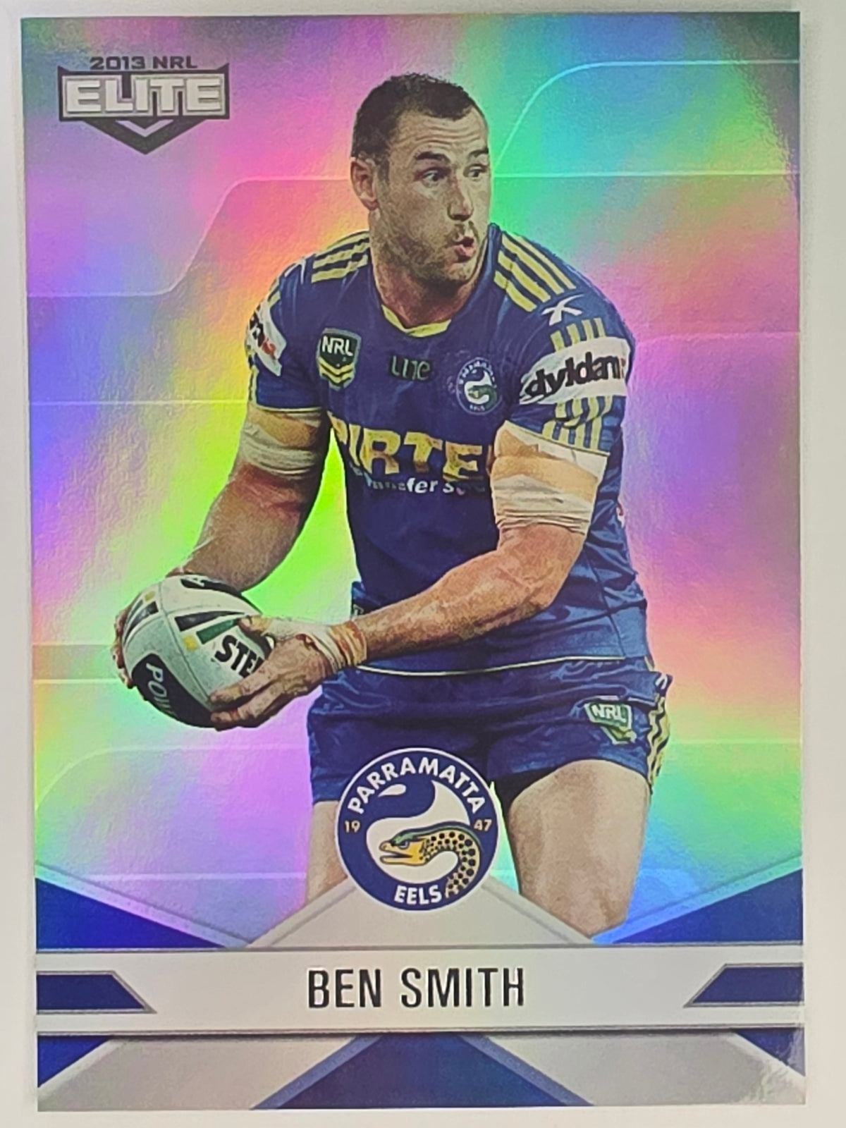 NRL 2013 Elite | Silver Parallel #P81 | Ben Smith | Parramatta Eels