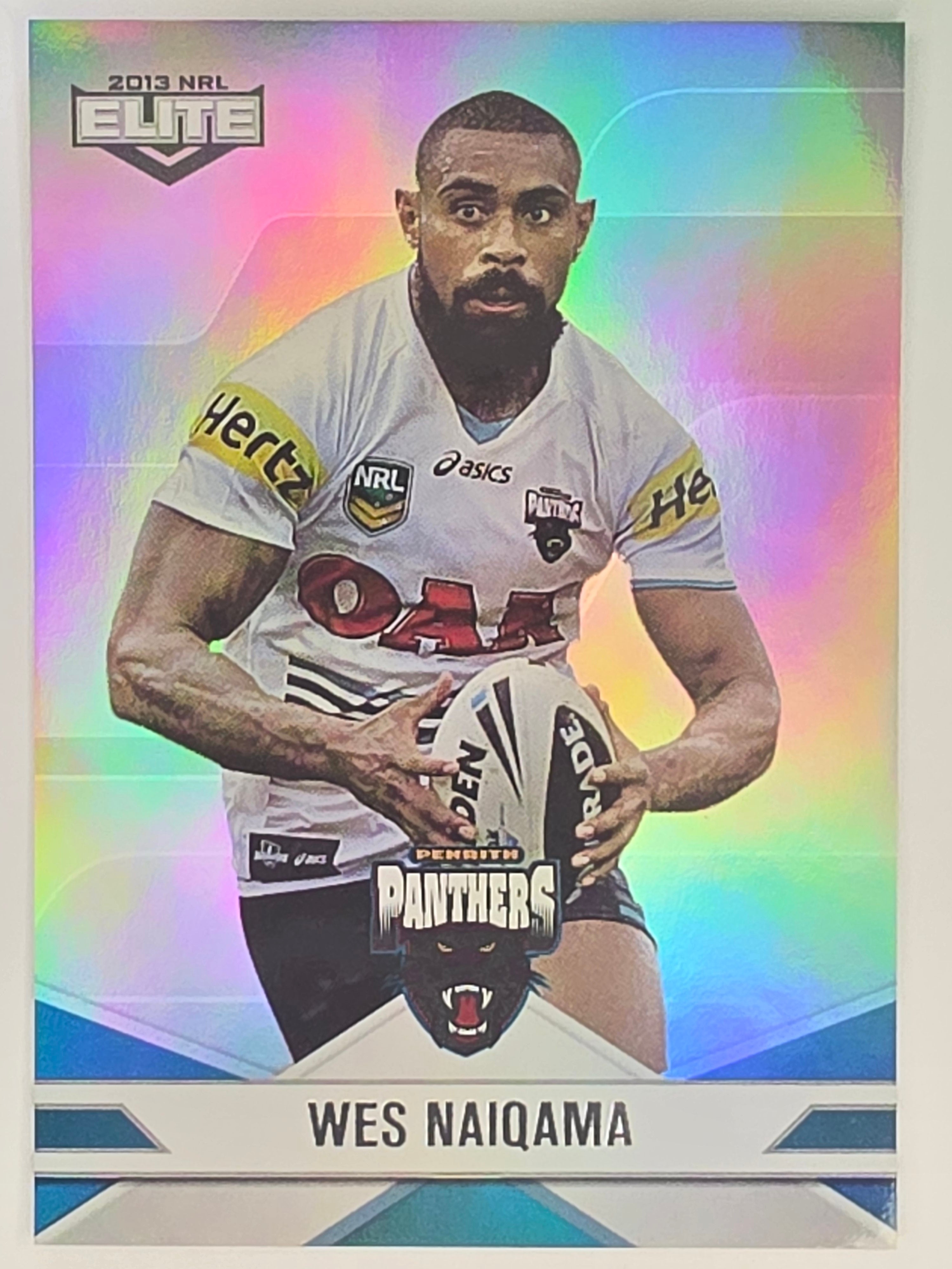 NRL 2013 Elite | Silver Parallel #P88 | Wes Naiqama | Penrith Panthers