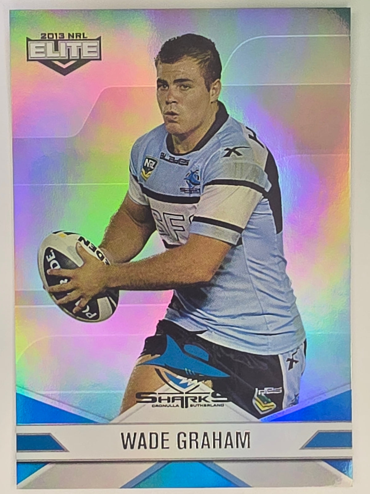 NRL 2013 Elite | Silver Parallel #P95 | Wade Graham | Cronulla Sutherland Sharks