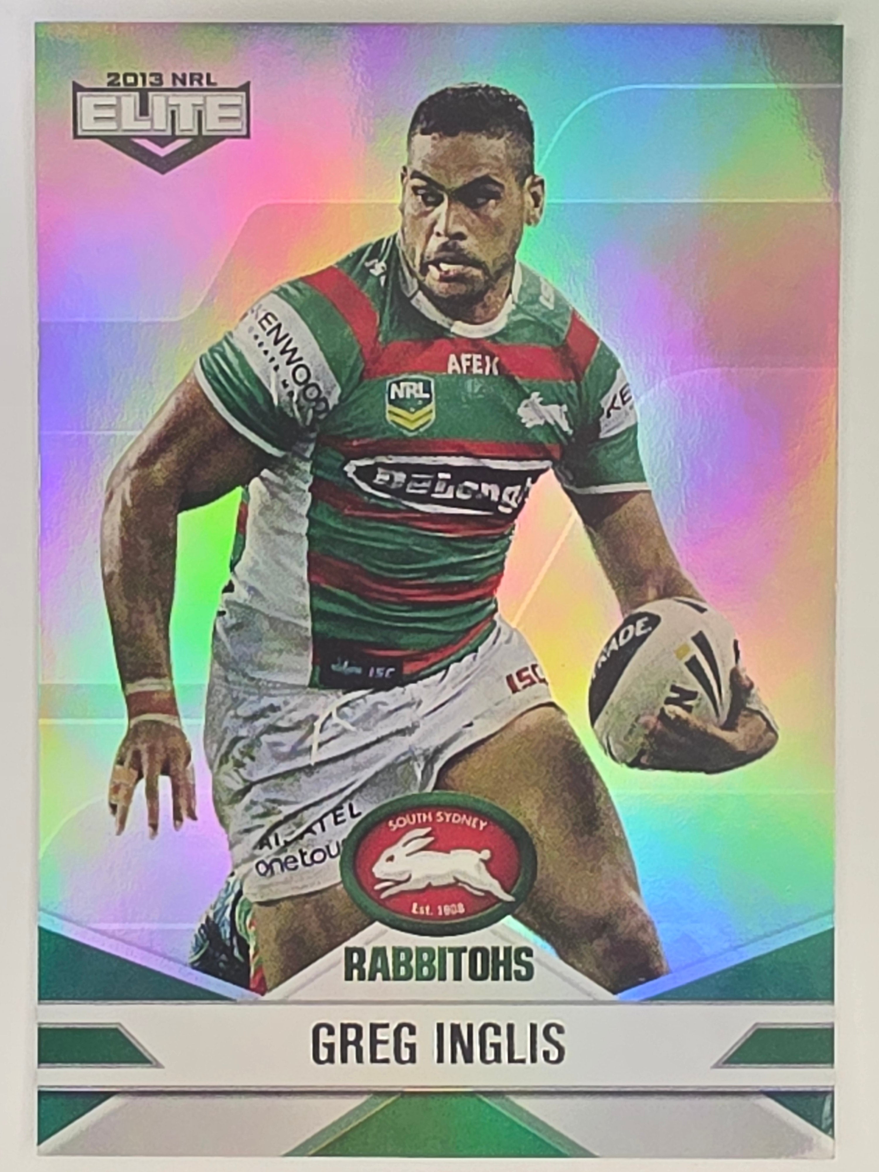 NRL 2013 Elite | Silver Parallel #P102 | Greg Inglis | South Sydney Rabbitohs