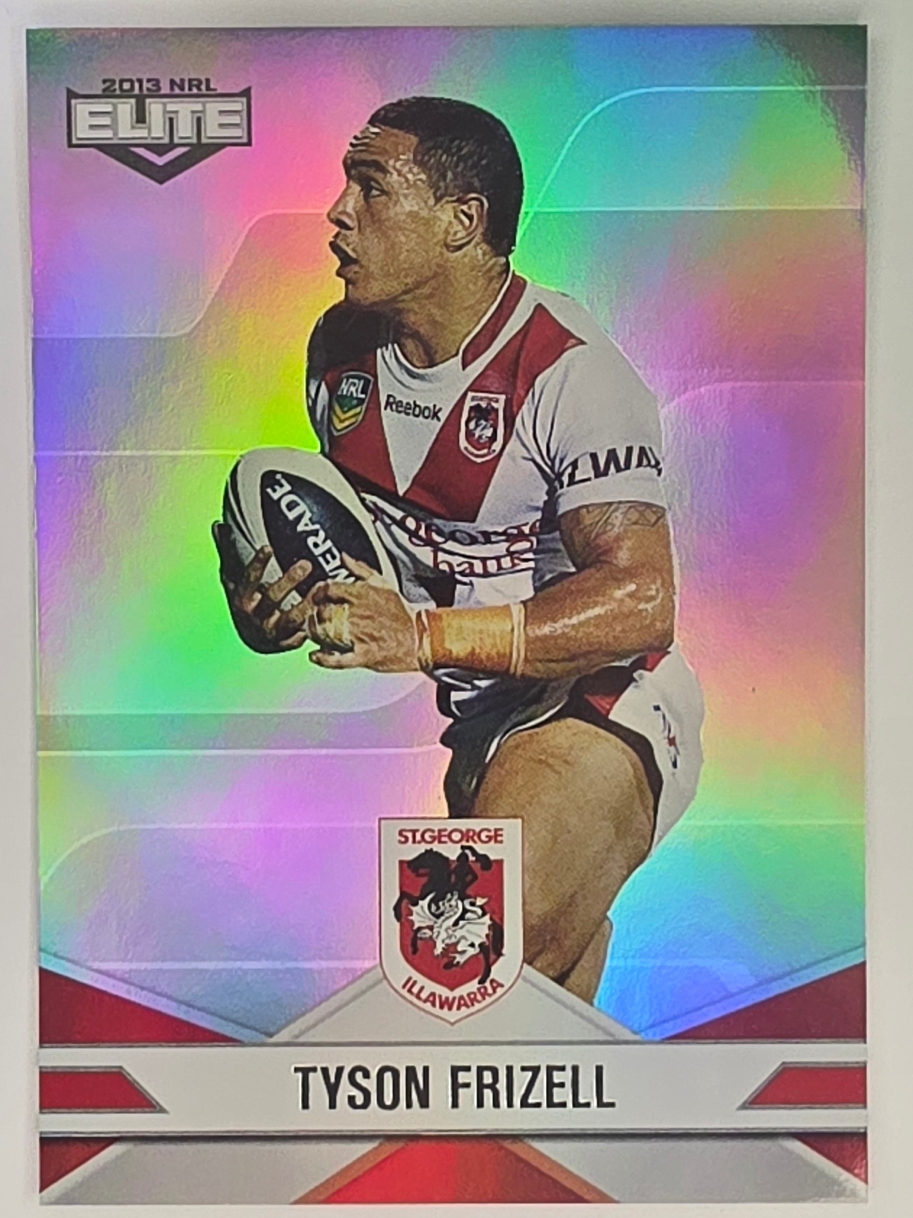 NRL 2013 Elite | Silver Parallel #P112 | Tyson Frizell | St George Illawarra Dragons