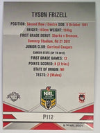 NRL 2013 Elite | Silver Parallel #P112 | Tyson Frizell | St George Illawarra Dragons