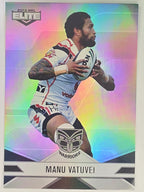 NRL 2013 Elite | Silver Parallel #P135 | Manu Vatuvei | New Zealand Warriors