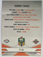 NRL 2013 Elite | Silver Parallel #P136 | Robbie Farah | Wests Tigers