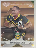 NRL 2013 Elite | Australian Representatives #AR12 Matthew Scott