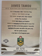 NRL 2013 Elite | Australian Representatives #AR15 James Tamou