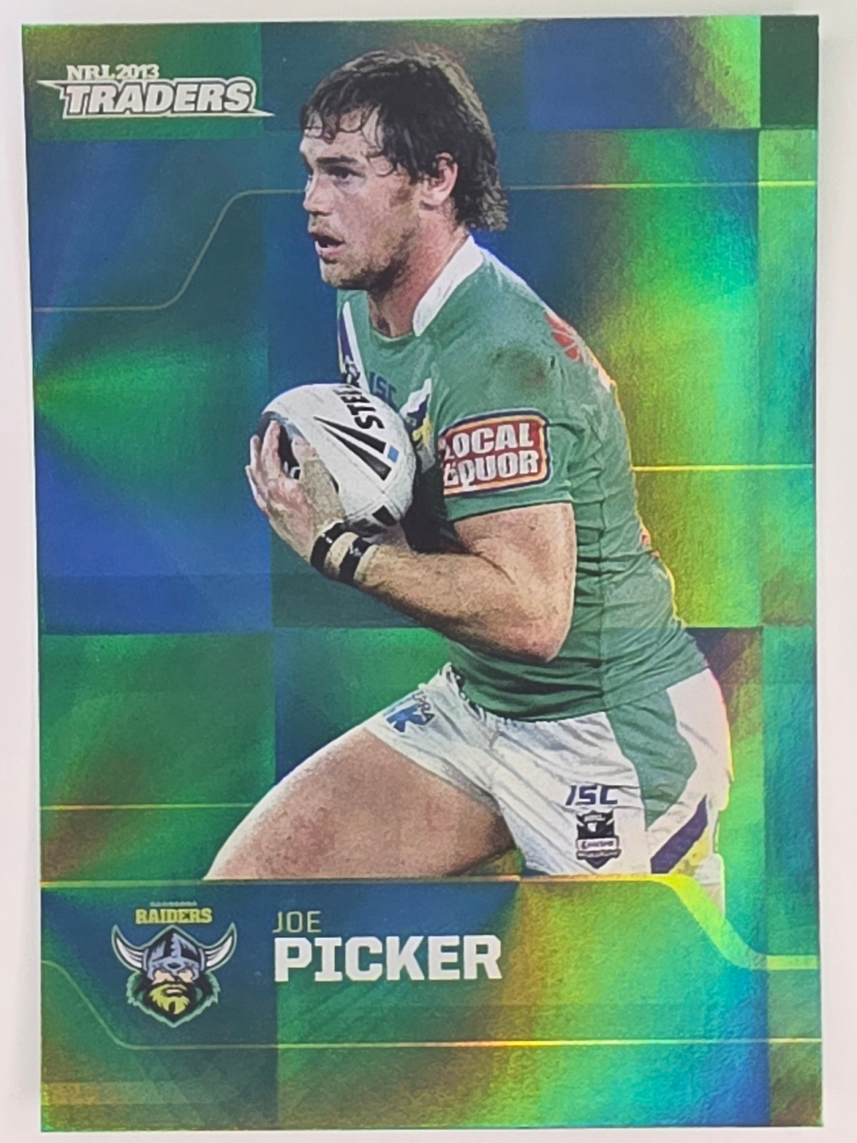 NRL 2013 Traders | Parallel #PS032 Joe Picker Canberra Raiders