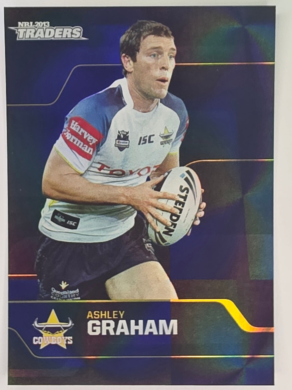 NRL 2013 Traders | Parallel #PS039 Ashley Graham North Queensland Cowboys