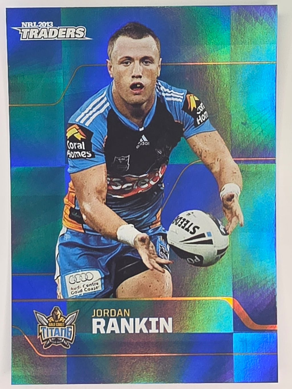 NRL 2013 Traders | Parallel #PS059 Jordan Rankin Gold Coast Titans