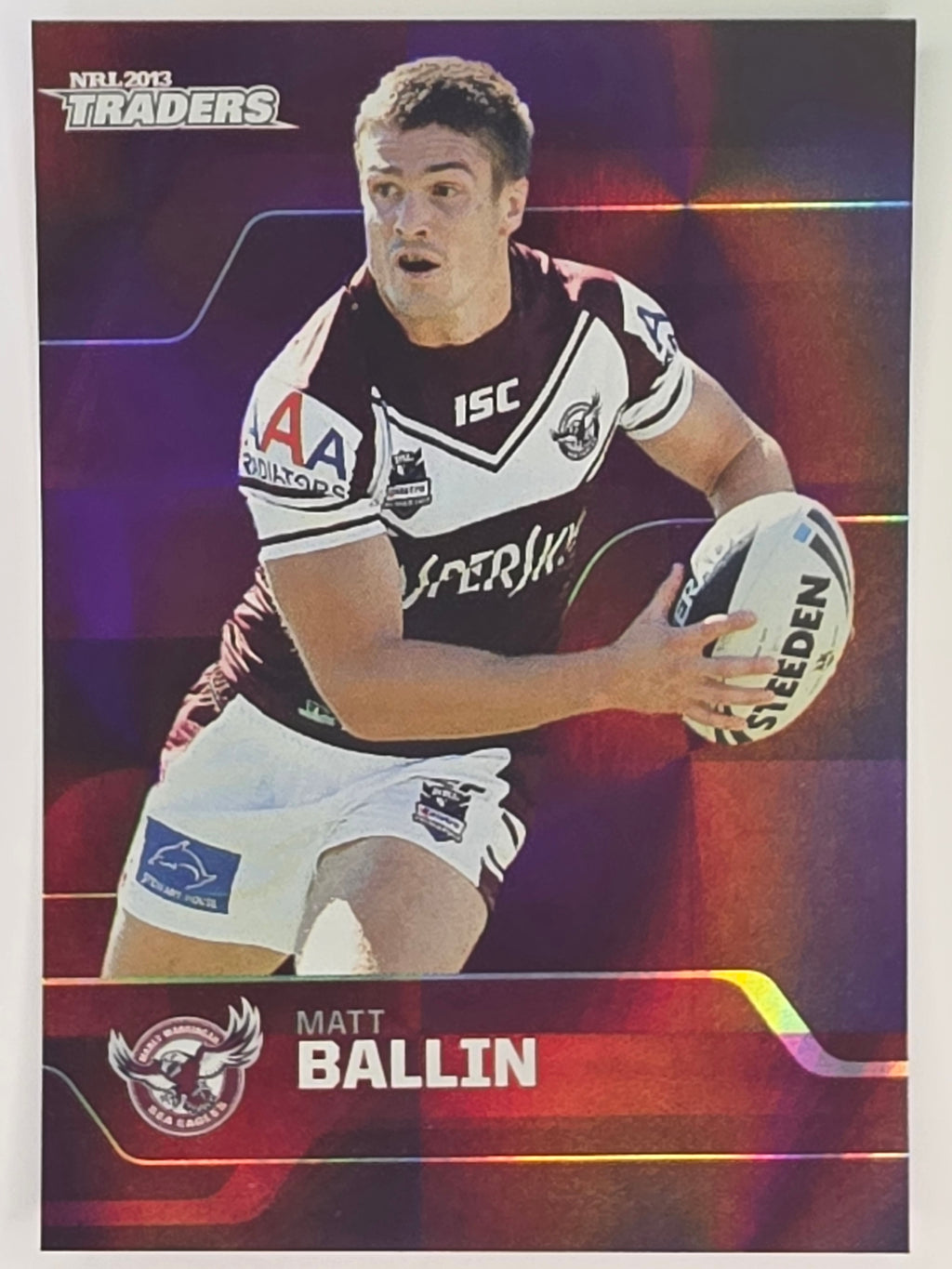 NRL 2013 Traders | Parallel #PS061 Matt Ballin Manly Warringah Sea Eagles
