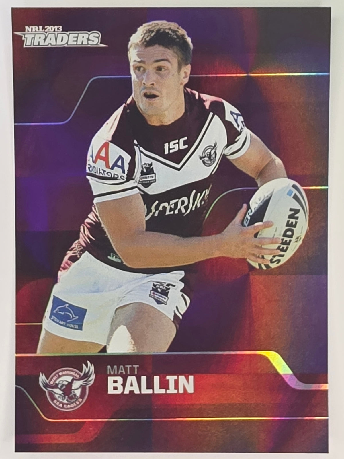 NRL 2013 Traders | Parallel #PS061 Matt Ballin Manly Warringah Sea Eagles