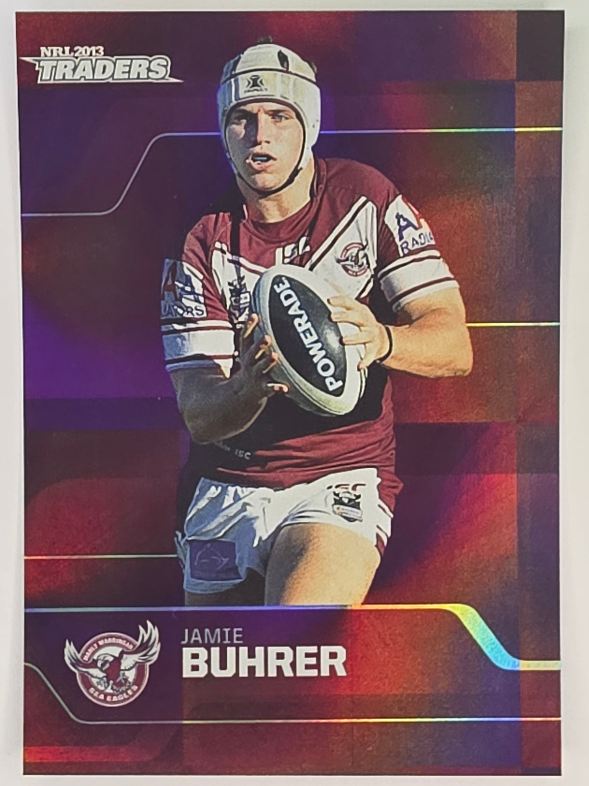 NRL 2013 Traders | Parallel #PS062 Jamie Buhrer Manly Warringah Sea Eagles