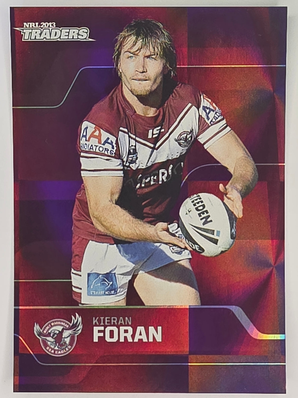 NRL 2013 Traders | Parallel #PS064 Kieran Foran Manly Warringah Sea Eagles