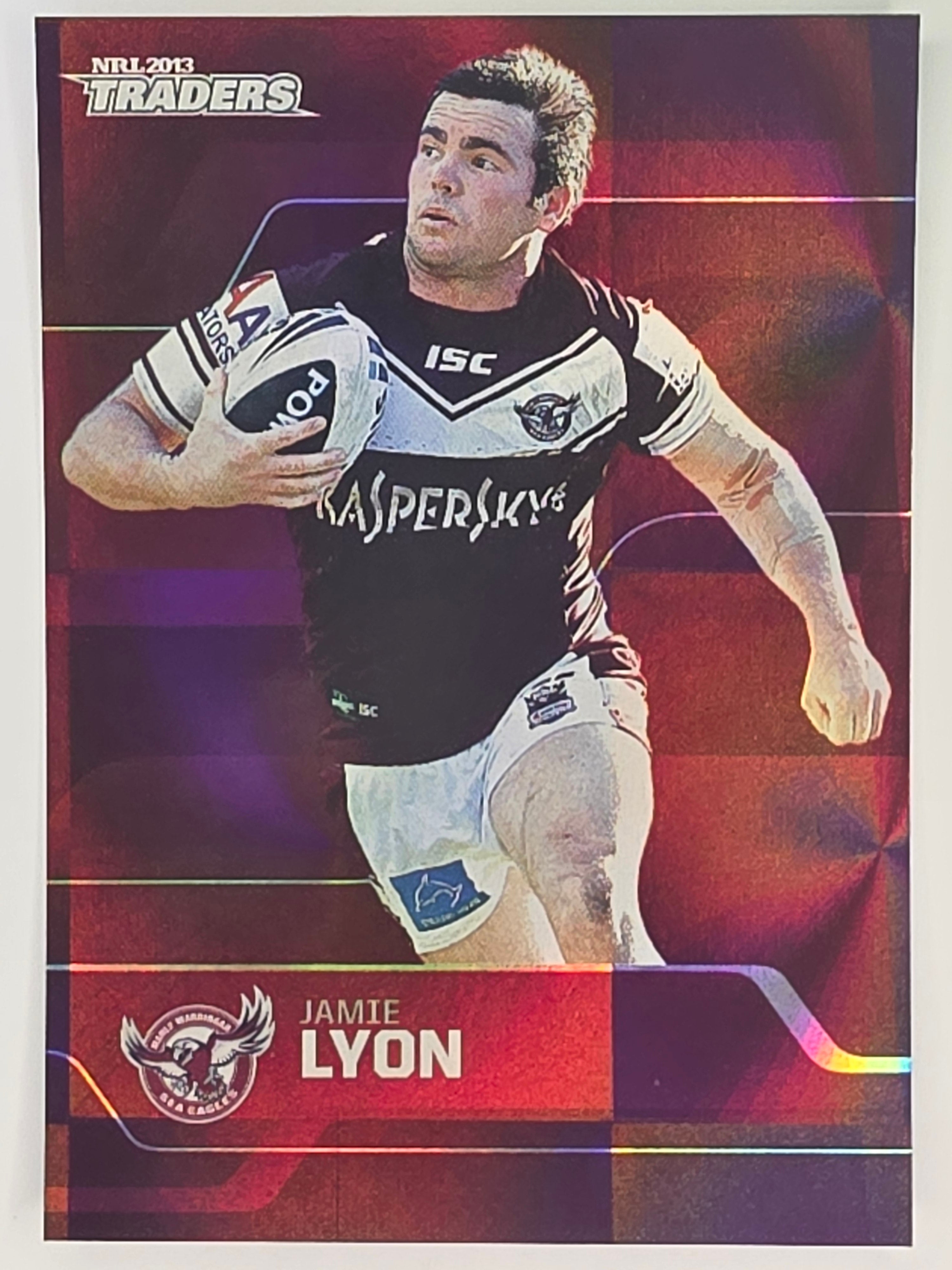 NRL 2013 Traders | Parallel #PS066 Jamie Lyon Manly Warringah Sea Eagles