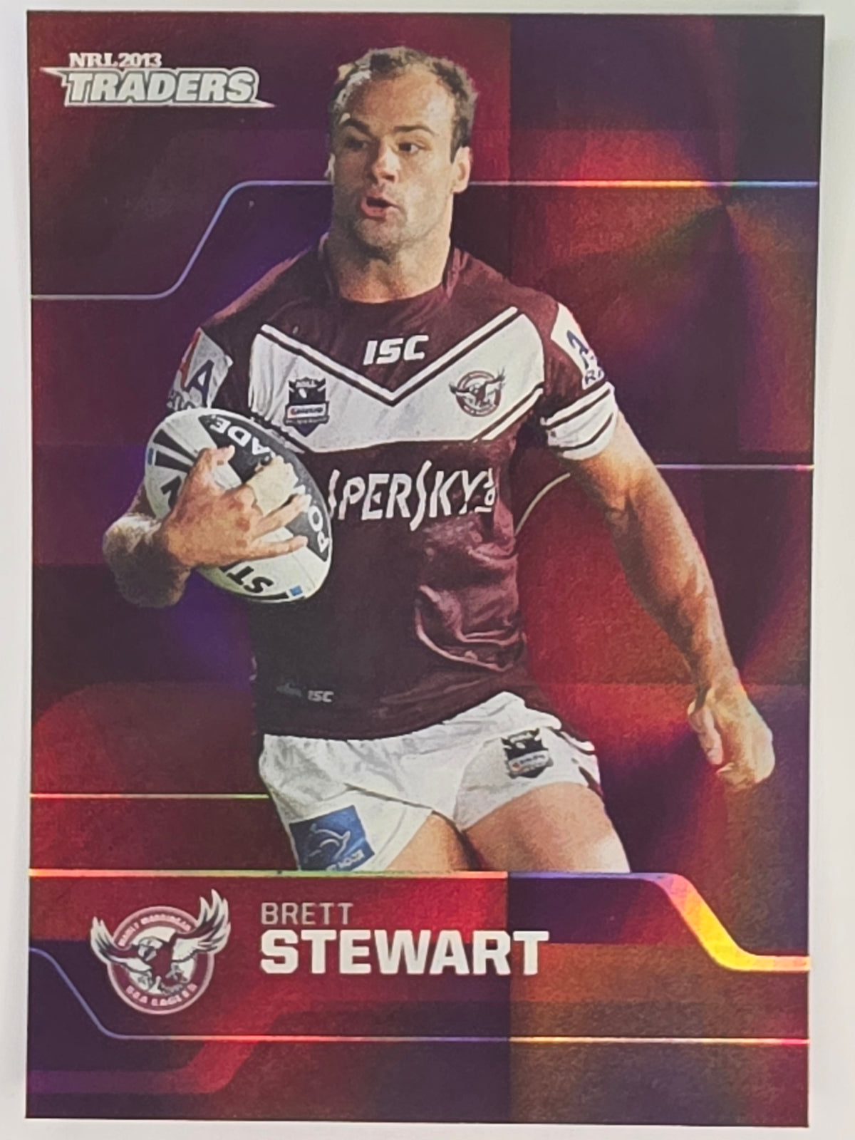 NRL 2013 Traders | Parallel #PS069 Brett Stewart Manly Warringah Sea Eagles