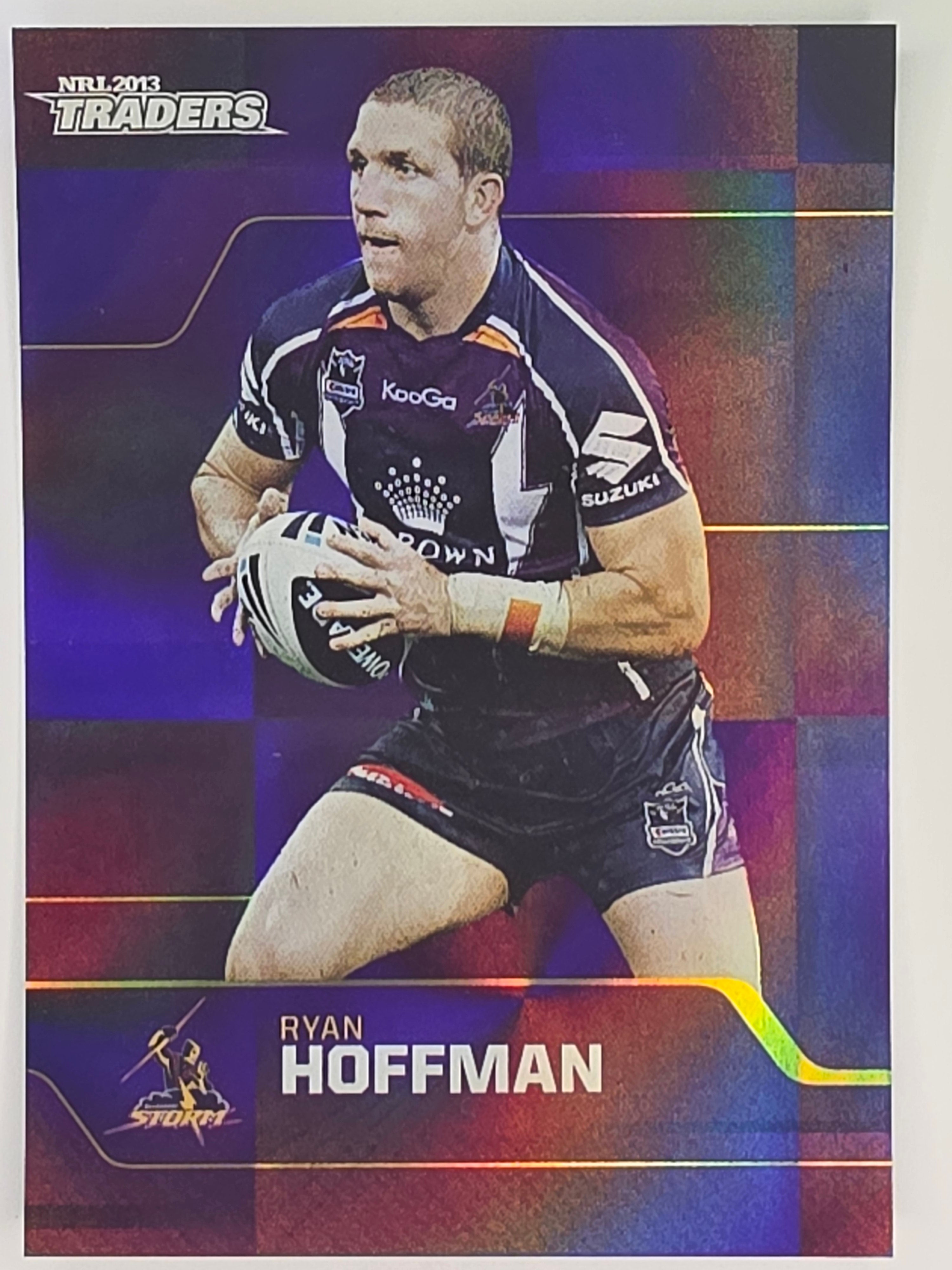 NRL 2013 Traders | Parallel #PS077 Ryan Hoffman Melbourne Storm