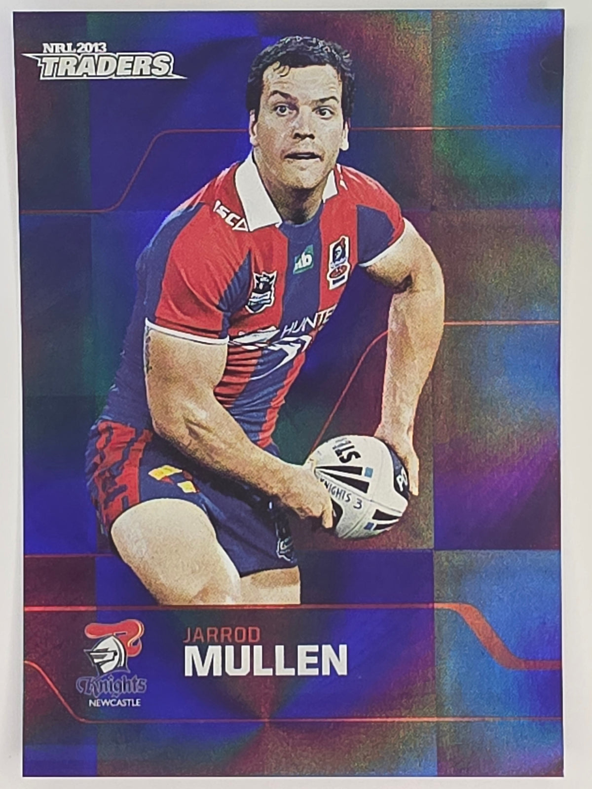 NRL 2013 Traders | Parallel #PS092 Jarrod Mullen Newcastle Knights