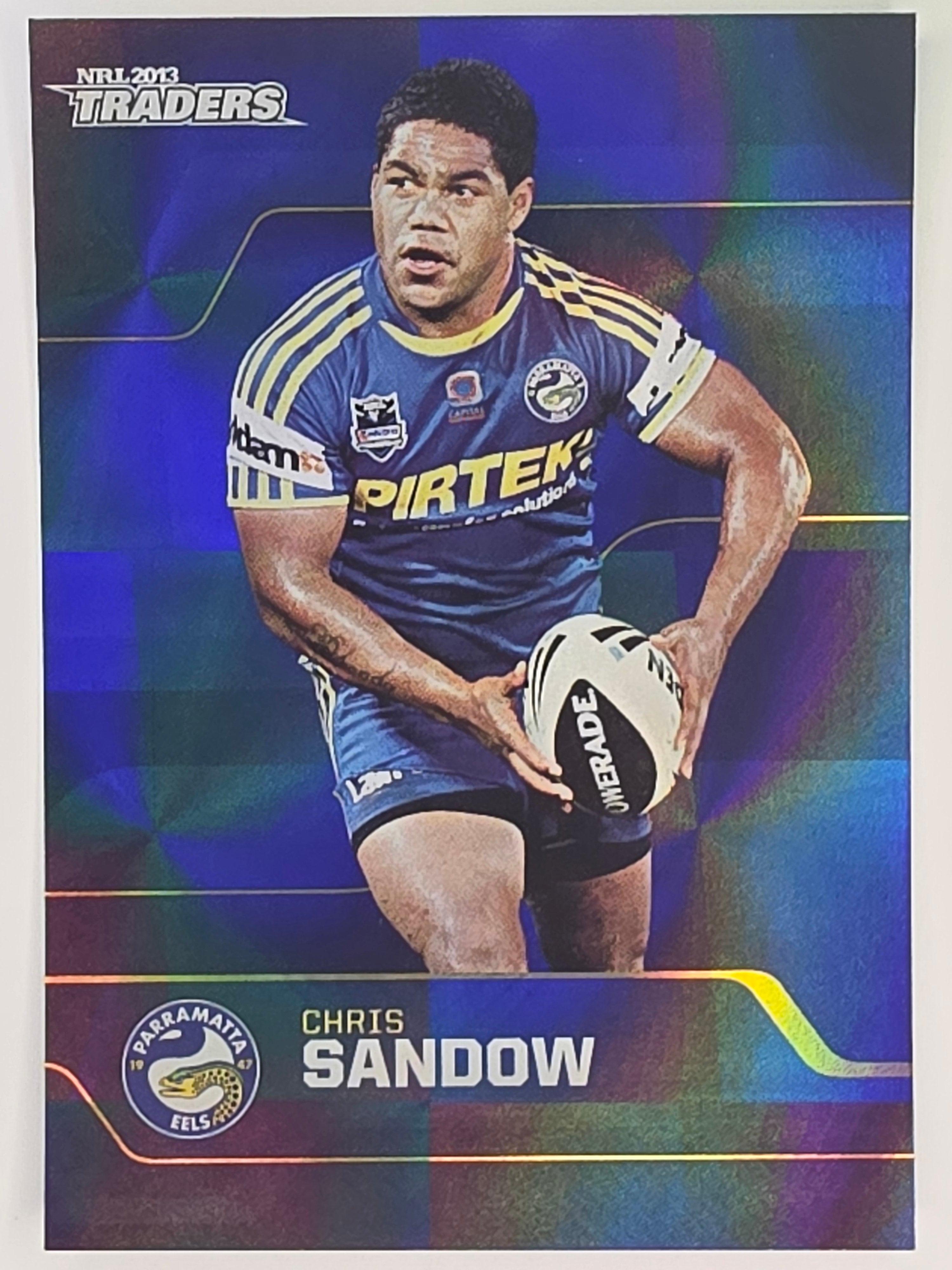 NRL 2013 Traders | Parallel #PS105 Chris Sandow Parramatta Eels
