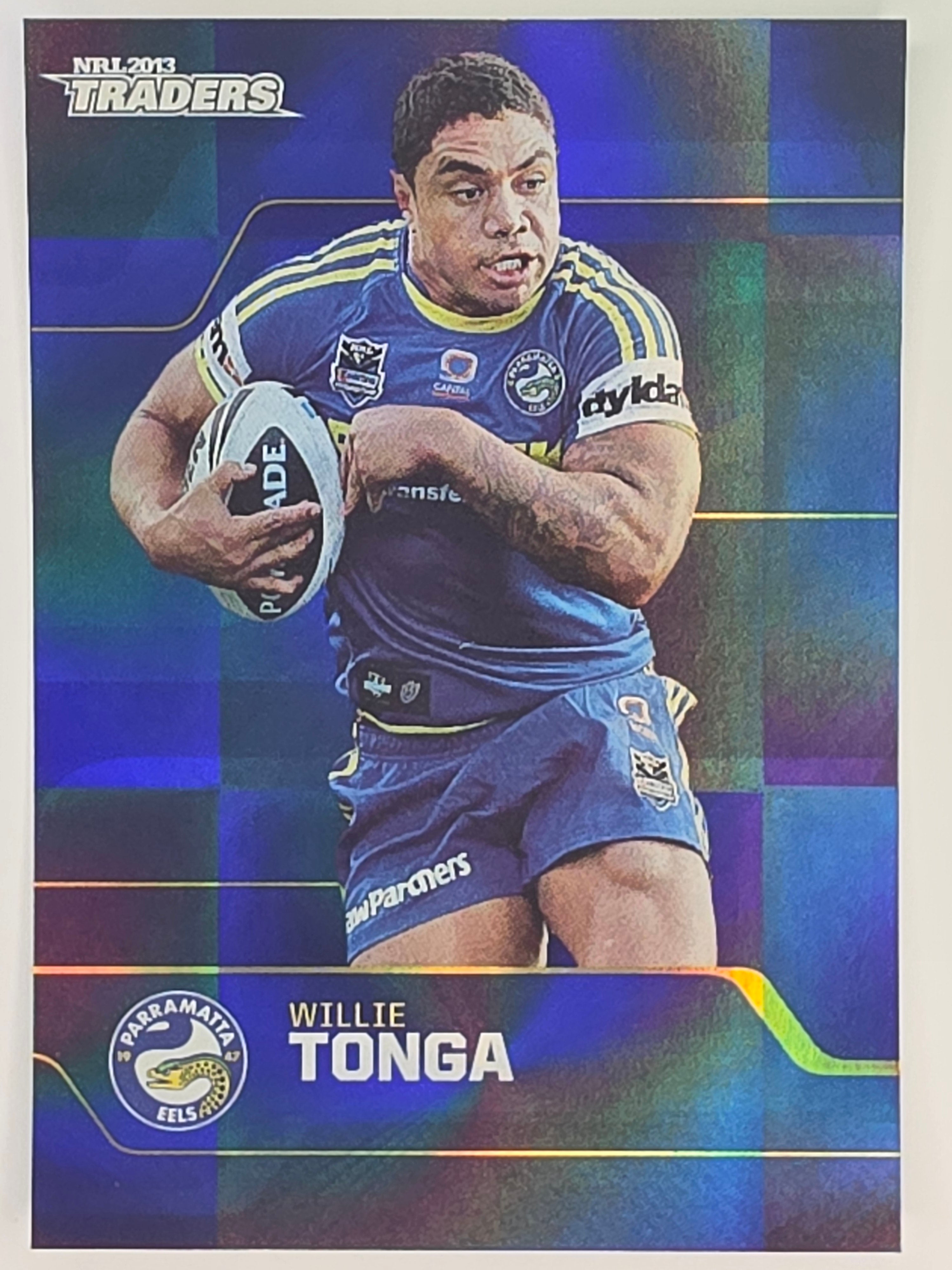 NRL 2013 Traders | Parallel #PS108 Willie Tonga Parramatta Eels