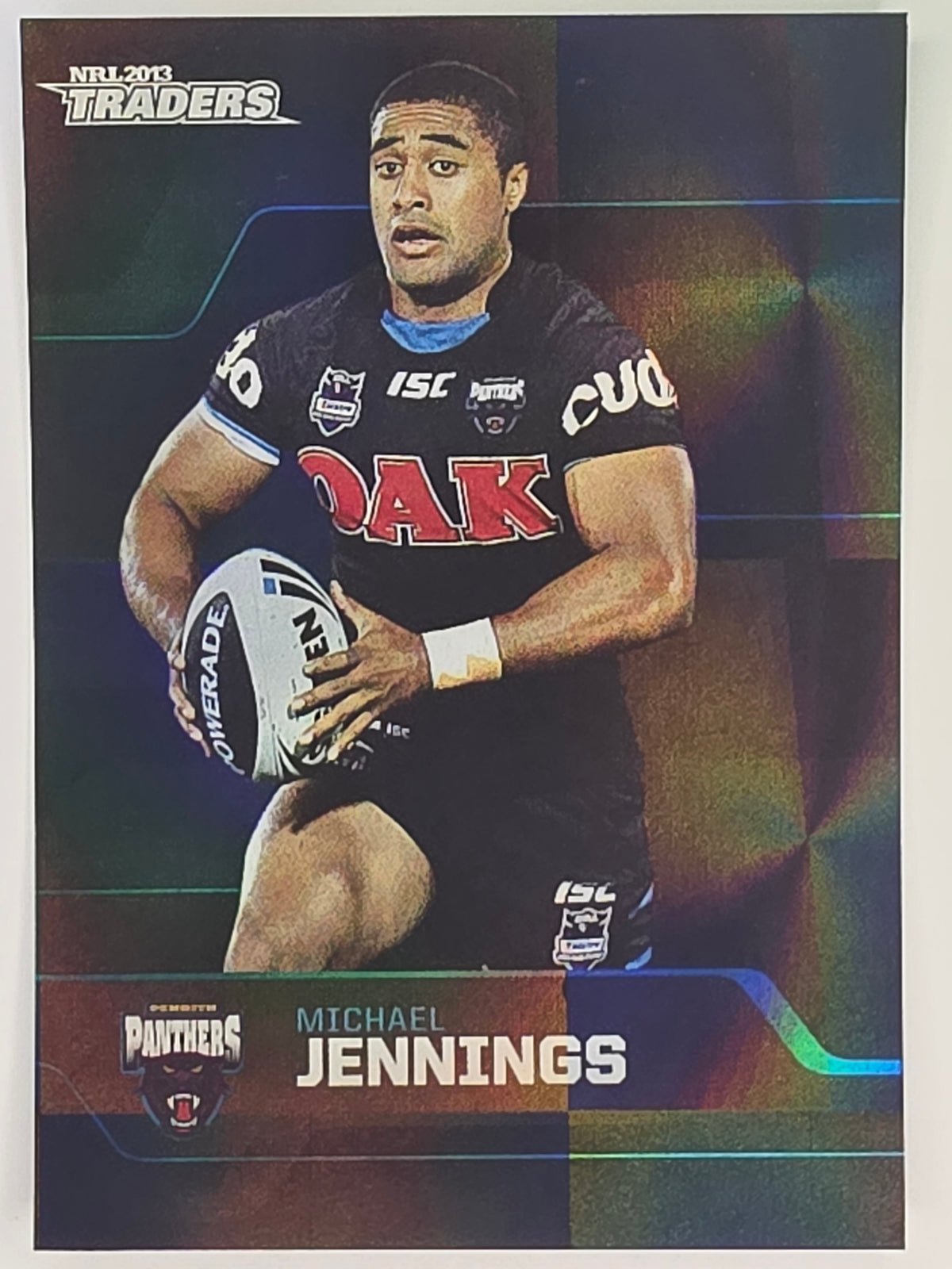 NRL 2013 Traders | Parallel #PS111 Michael Jennings Penrith Panthers