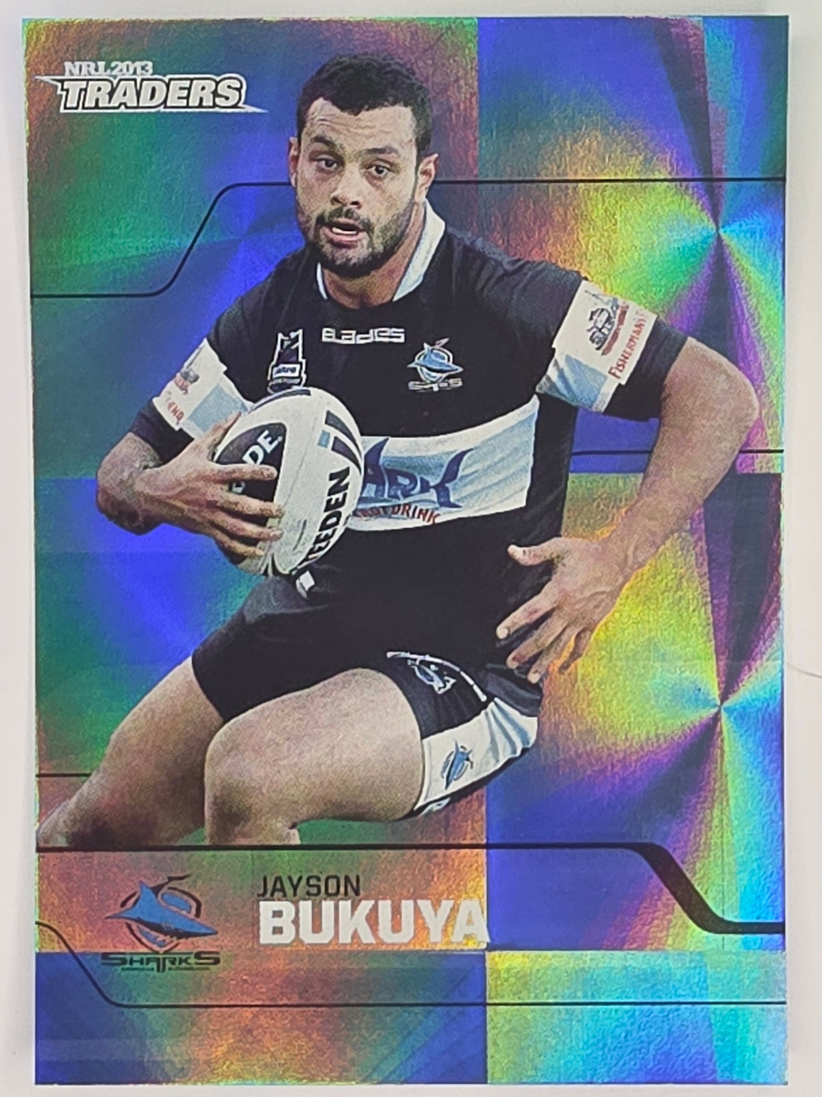NRL 2013 Traders | Parallel #PS121 Jayson Bukuya Cronulla Sharks