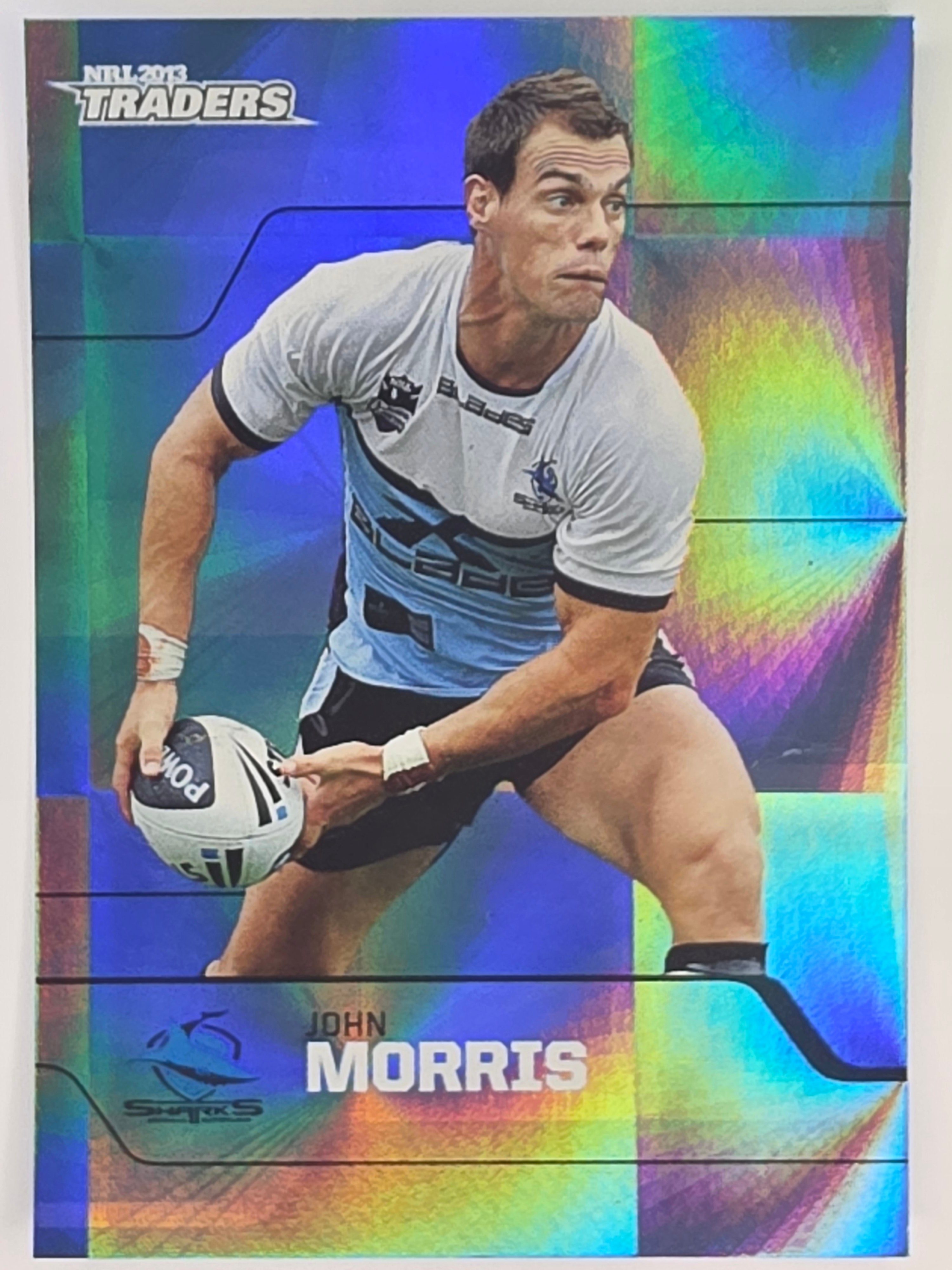 NRL 2013 Traders | Parallel #PS129 John Morris Cronulla Sharks
