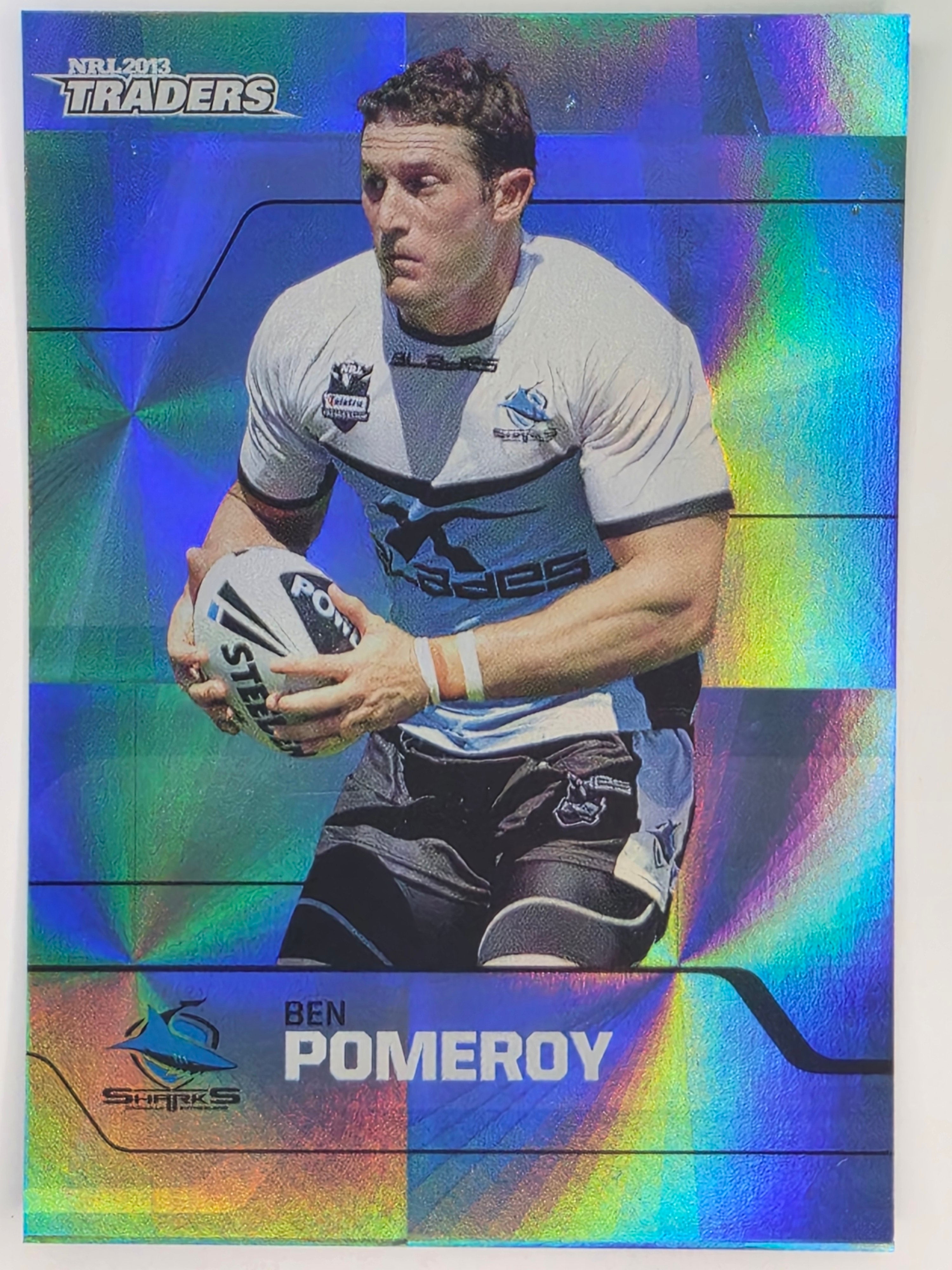 NRL 2013 Traders | Parallel #PS130 Ben Pomeroy Cronulla Sharks