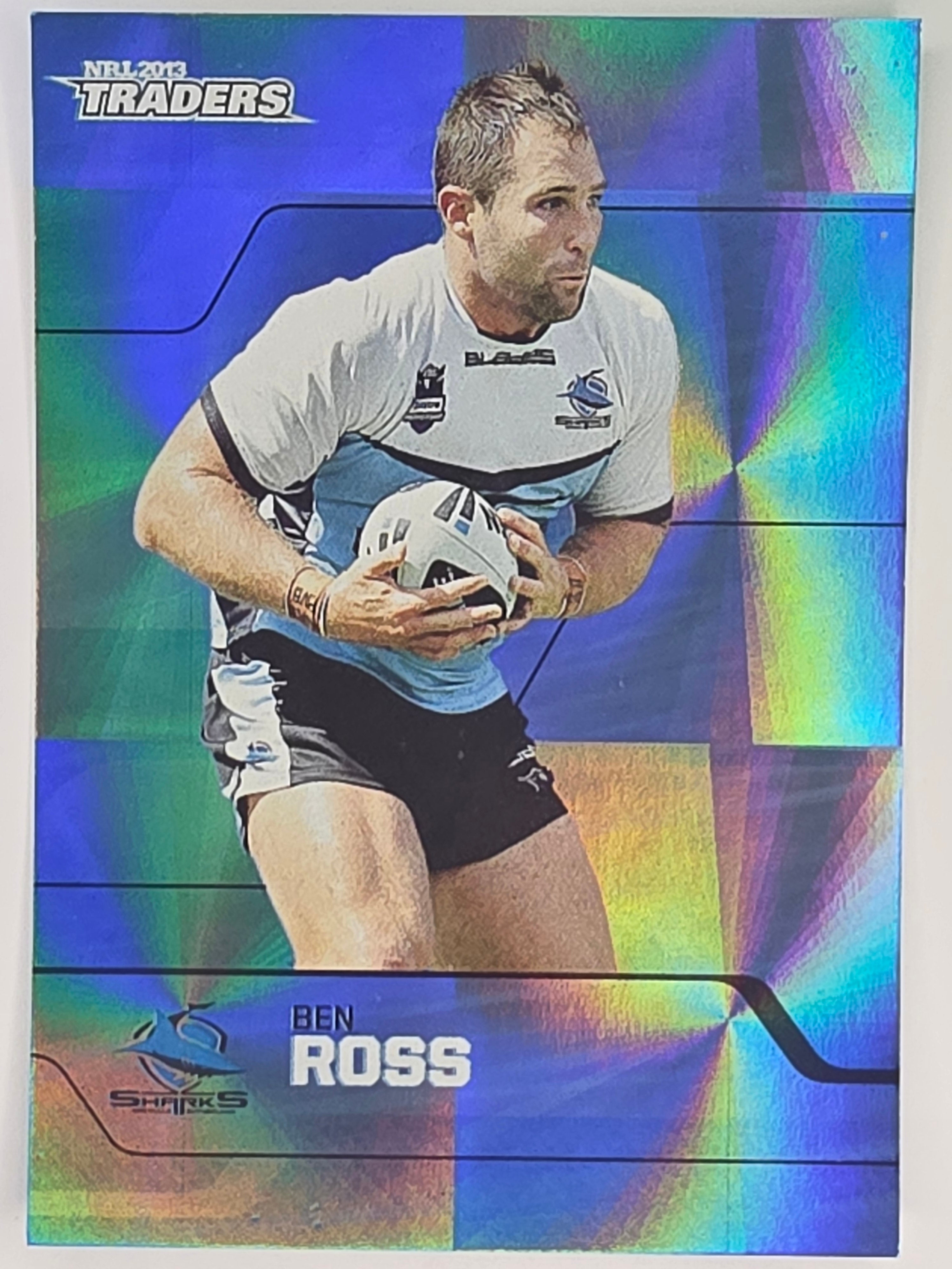 NRL 2013 Traders | Parallel #PS132 Ben Ross Cronulla Sharks