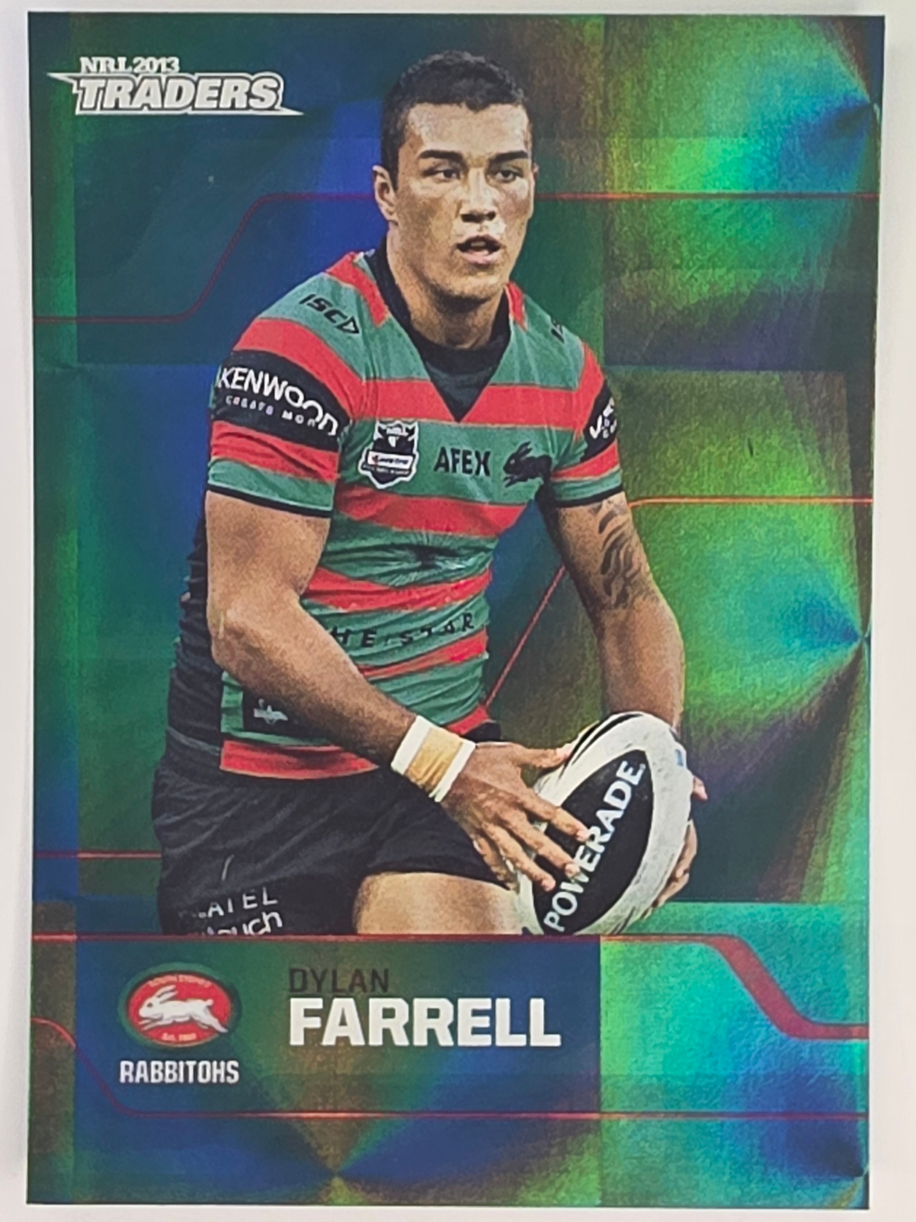NRL 2013 Traders | Parallel #PS137 Dylan Farrell South Sydney Rabbitohs