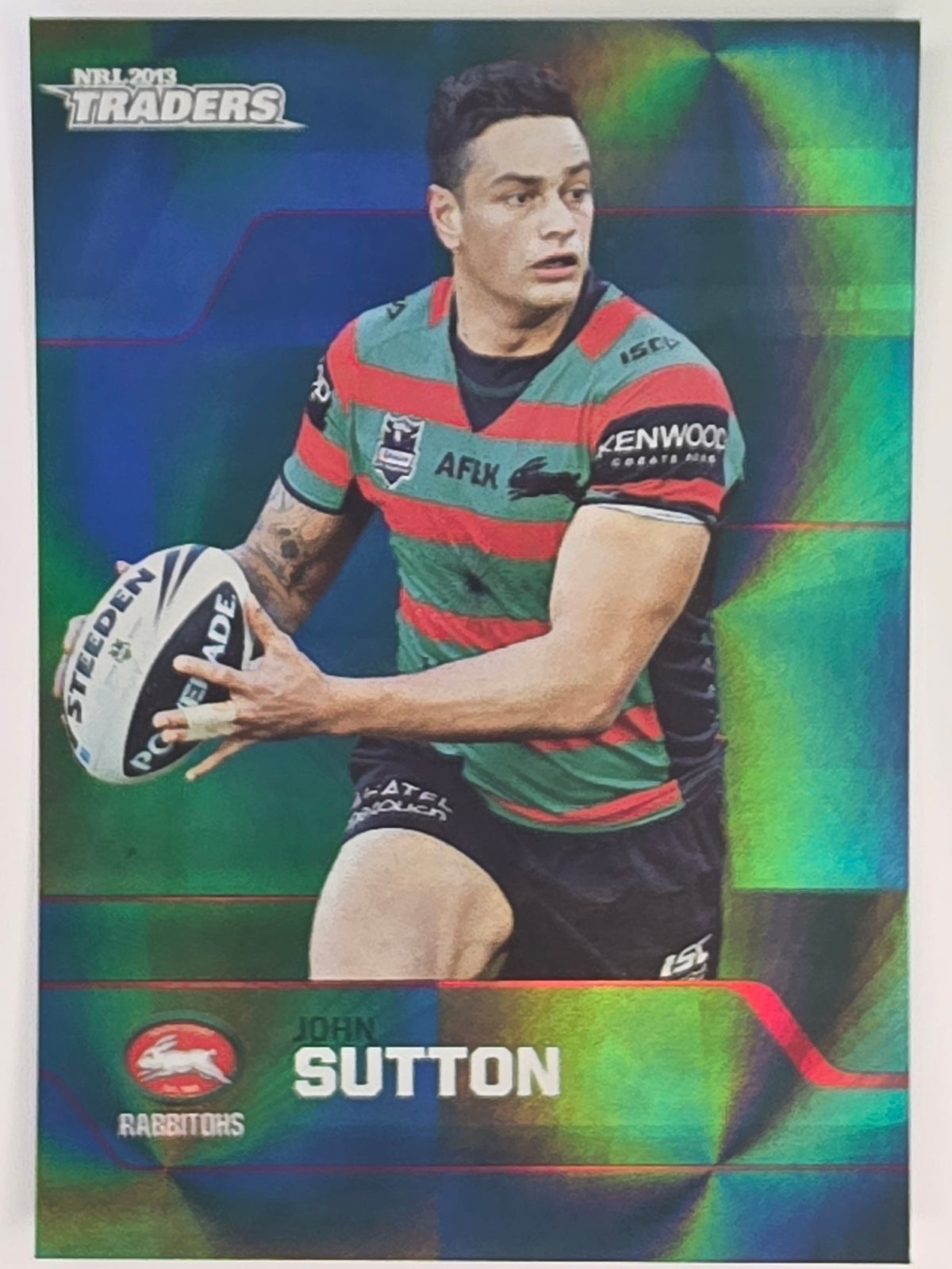 NRL 2013 Traders | Parallel #PS144 John Sutton South Sydney Rabbitohs