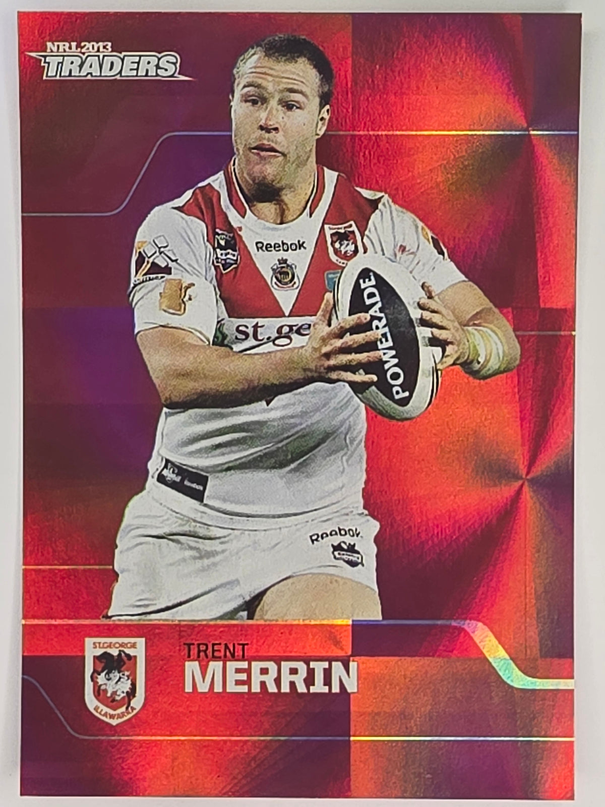 NRL 2013 Traders | Parallel #PS150 Trent Merrin St George Dragons