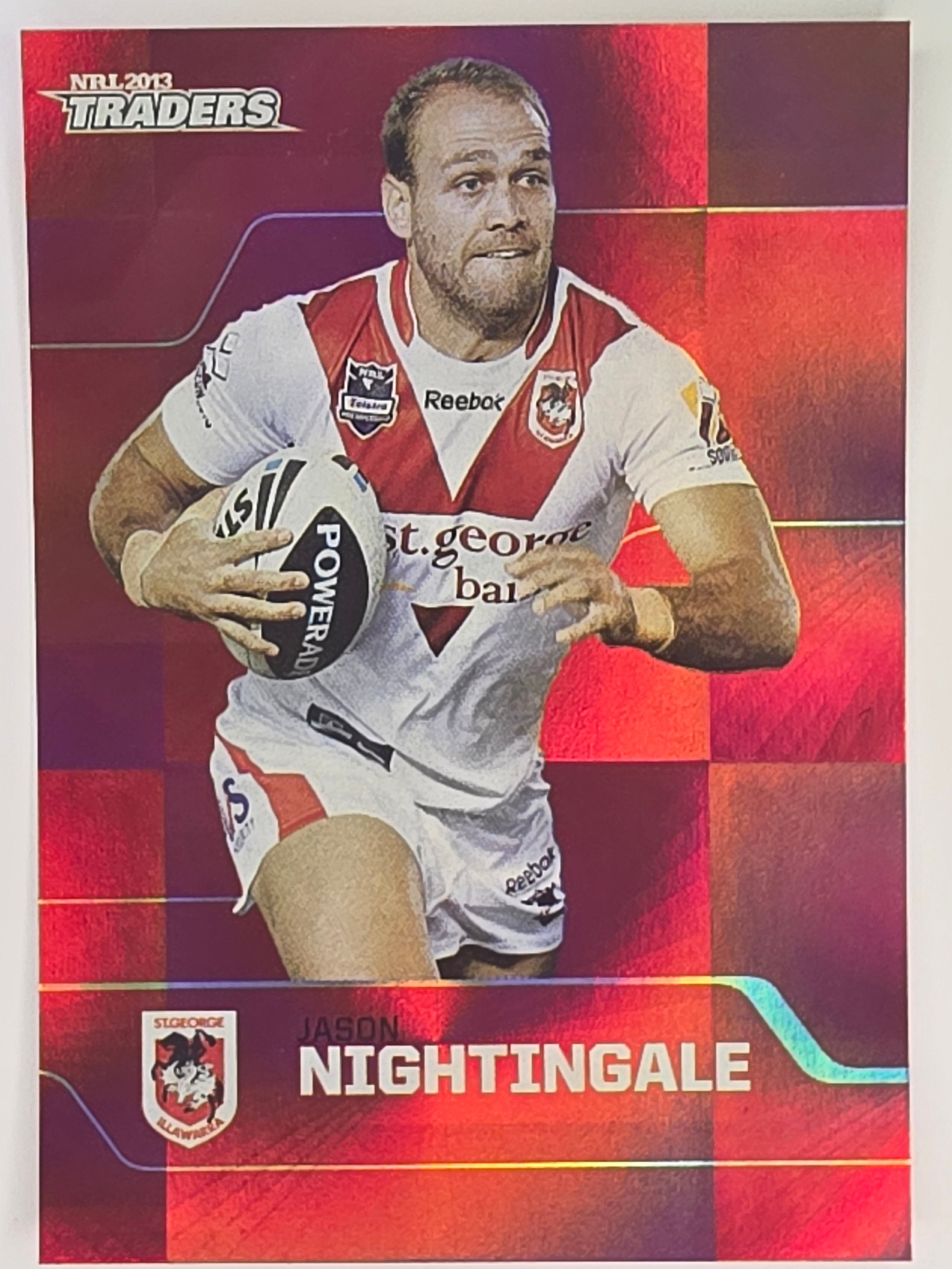 NRL 2013 Traders | Parallel #PS152 Jason Nightingale St George Dragons