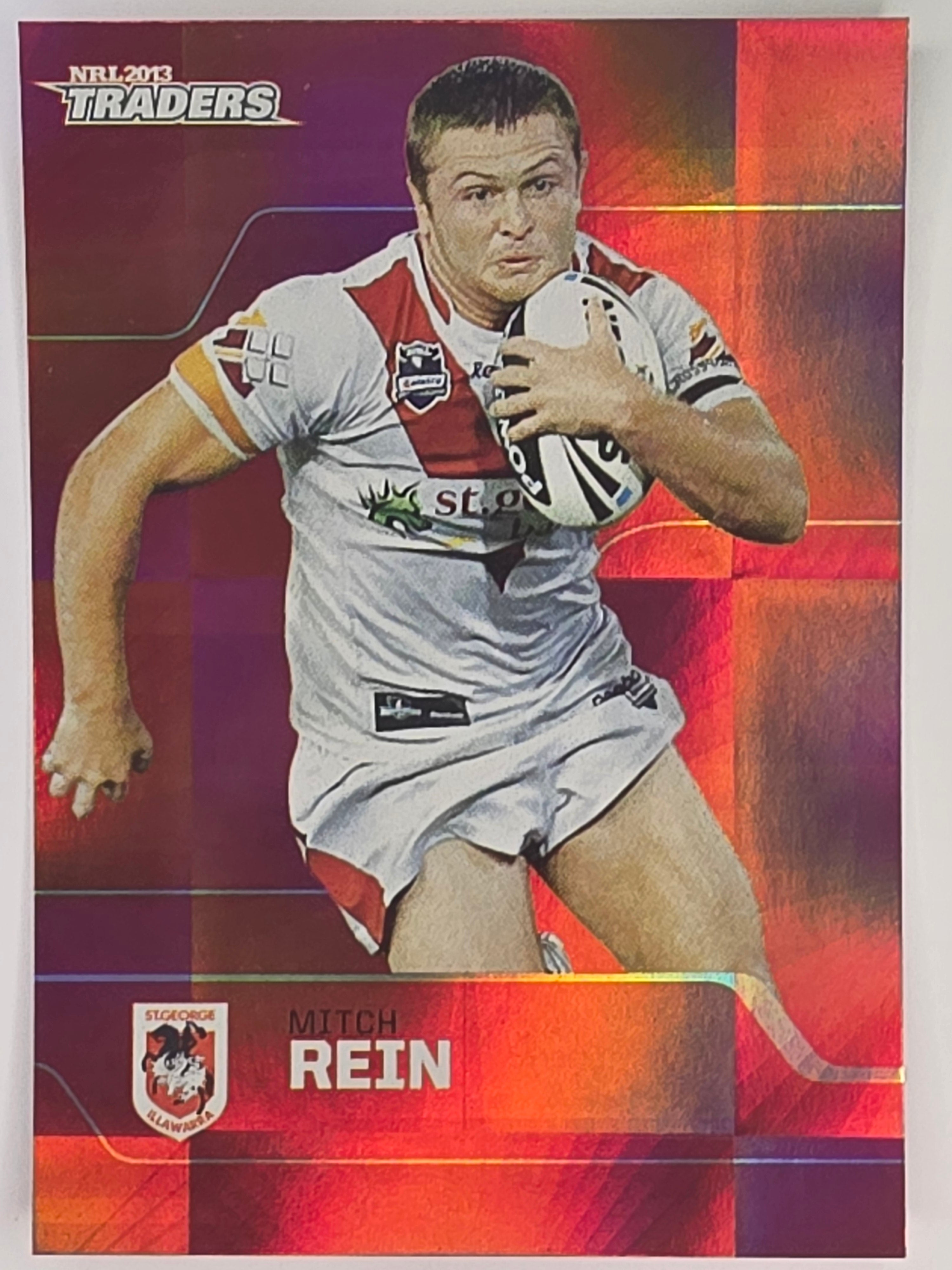 NRL 2013 Traders | Parallel #PS154 Mitch Rein St George Dragons