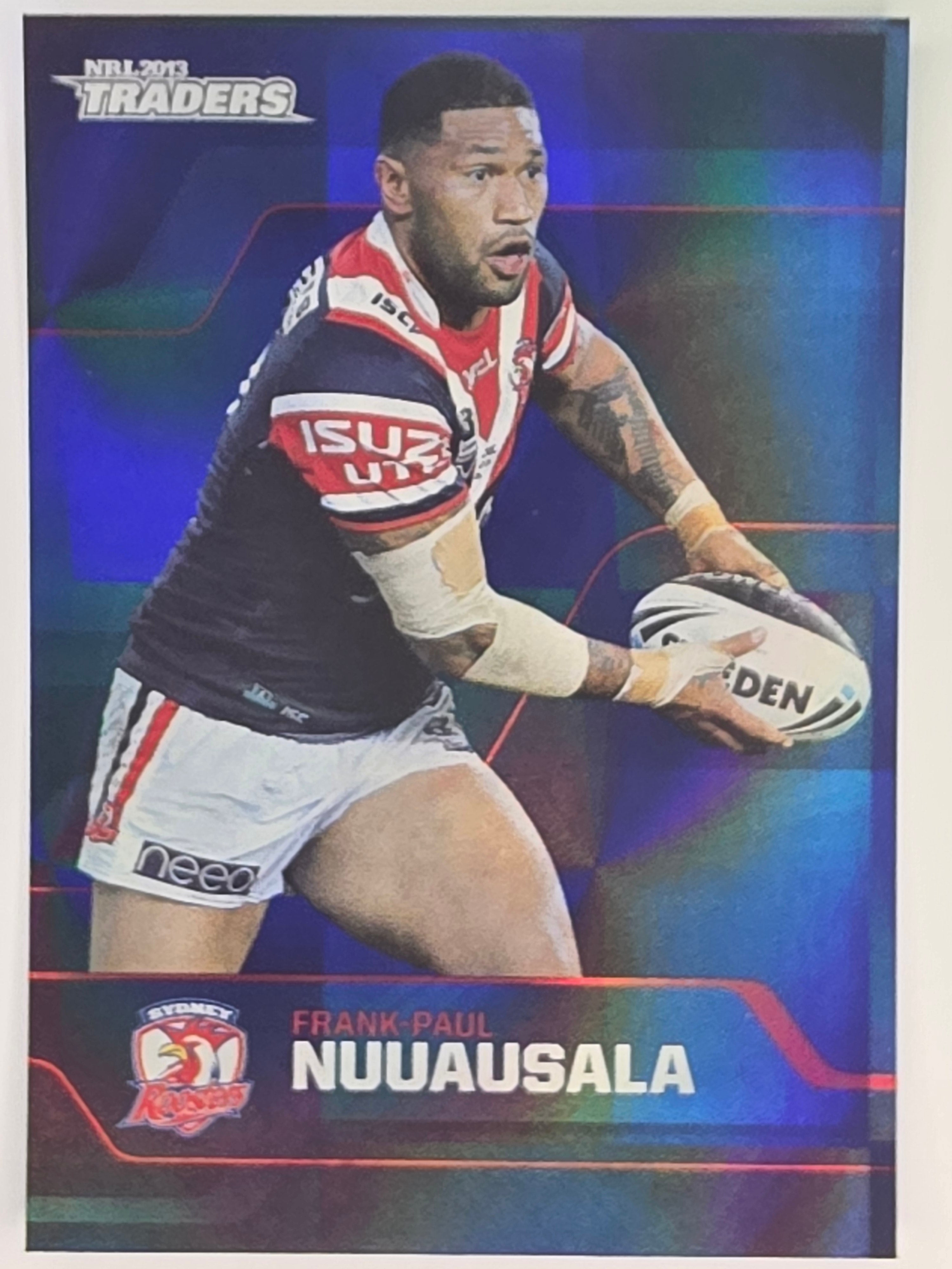NRL 2013 Traders | Parallel #PS165 Frank Paul Nuuausala Sydney Roosters