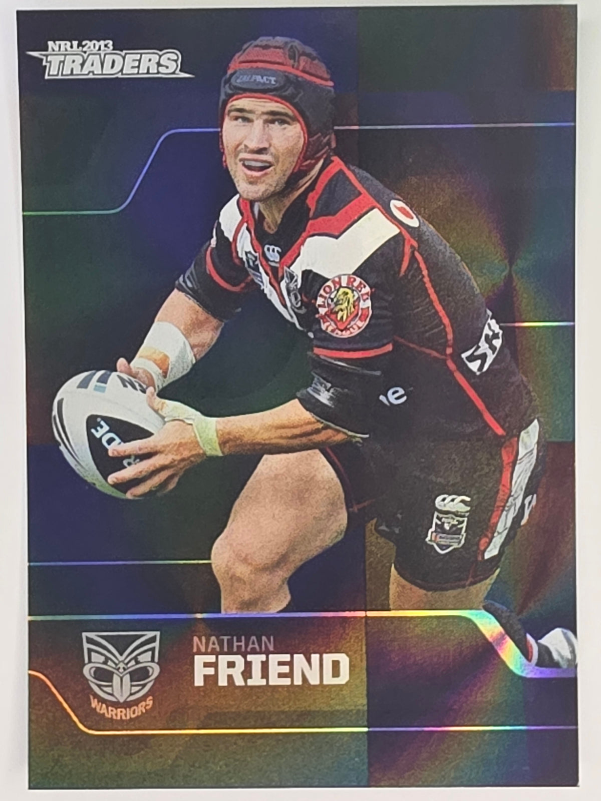 NRL 2013 Traders | Parallel #PS169 Nathan Friend New Zealand Warriors